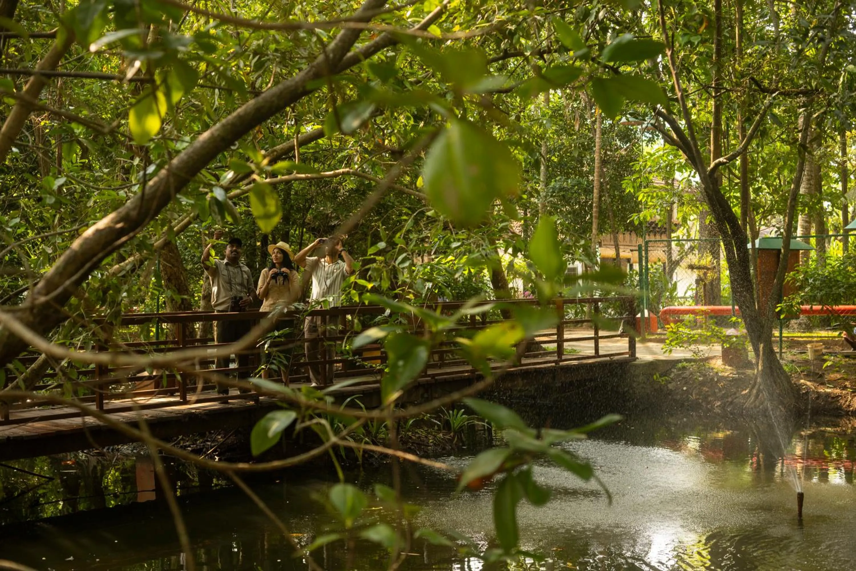 Garden in Coconut Lagoon Kumarakom - A CGH Earth Experience