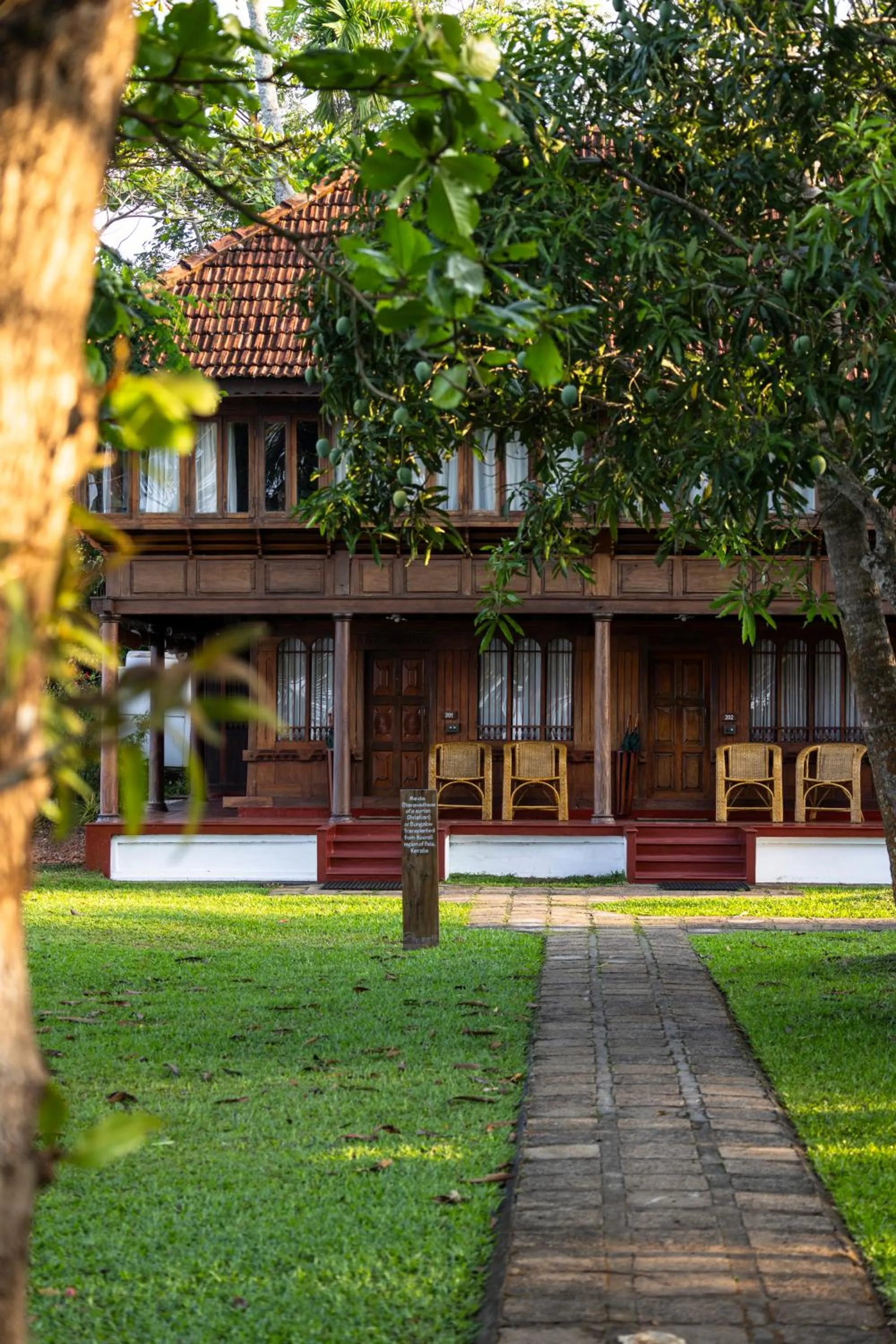 Property building in Coconut Lagoon Kumarakom - A CGH Earth Experience