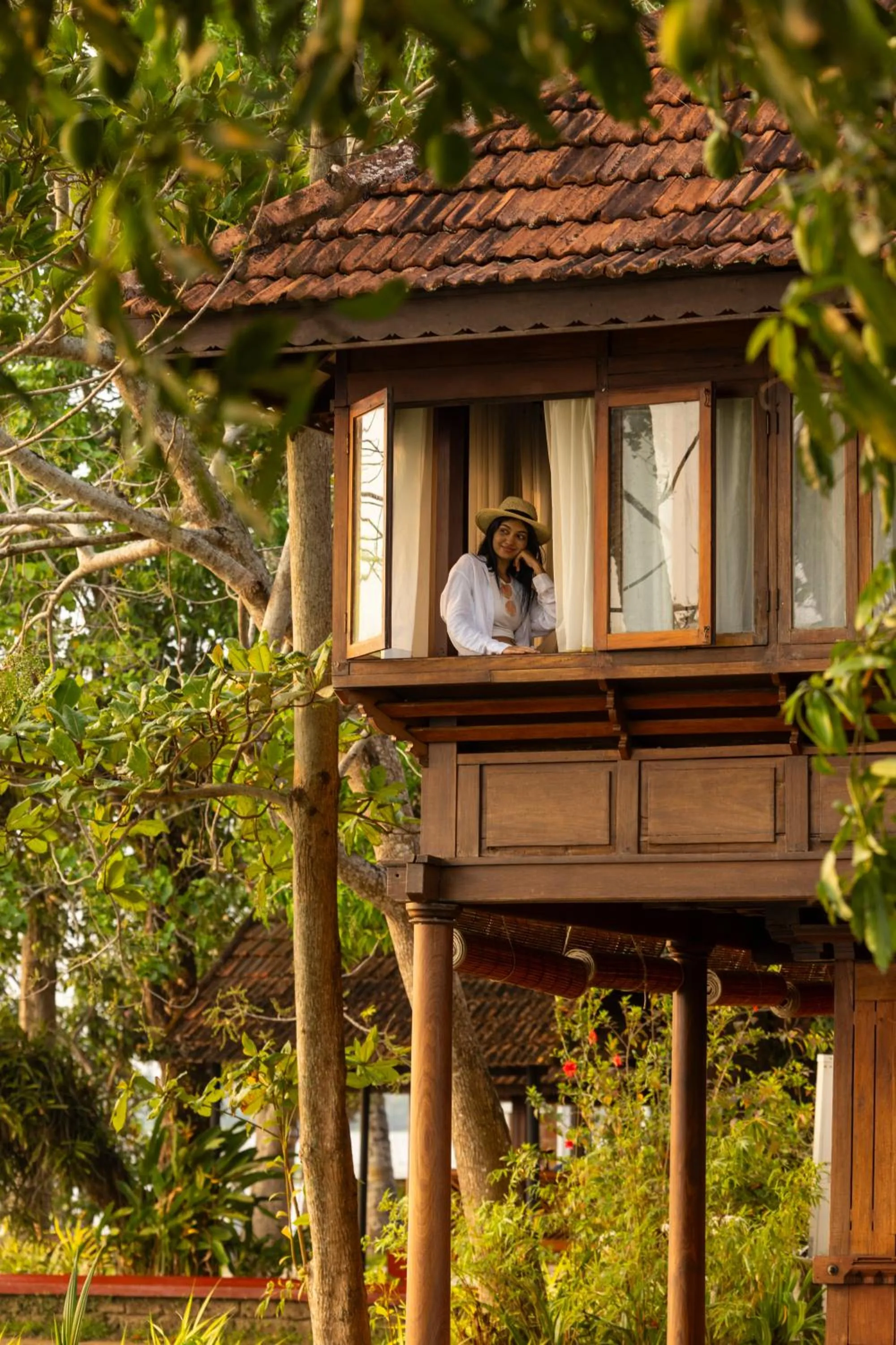 Property building in Coconut Lagoon Kumarakom - A CGH Earth Experience