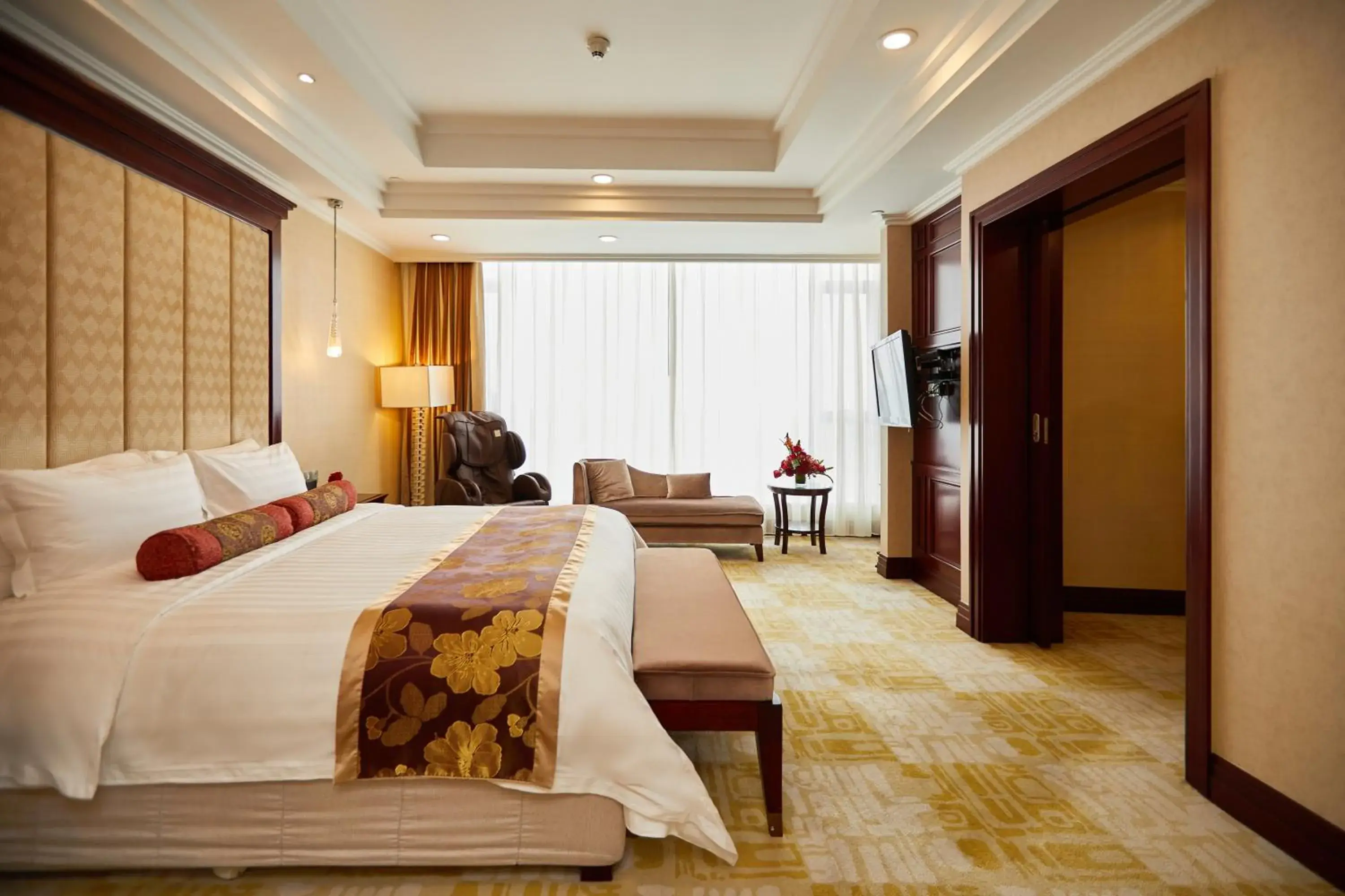 Bed in Soluxe Hotel Guangzhou Bed in Soluxe Hotel Guangzhou