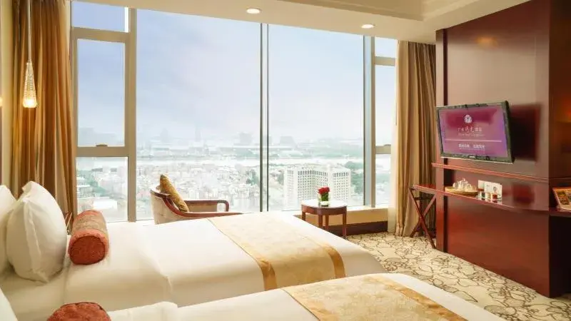 Bed in Soluxe Hotel Guangzhou Bed in Soluxe Hotel Guangzhou