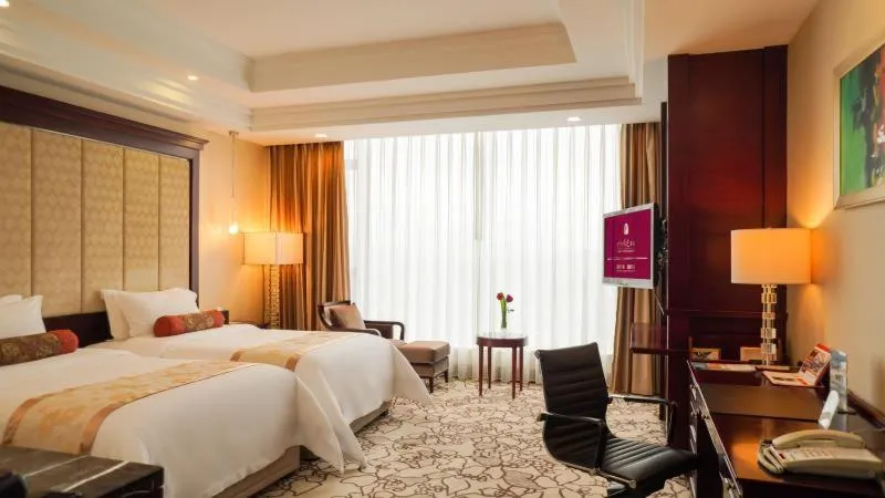 Bed in Soluxe Hotel Guangzhou