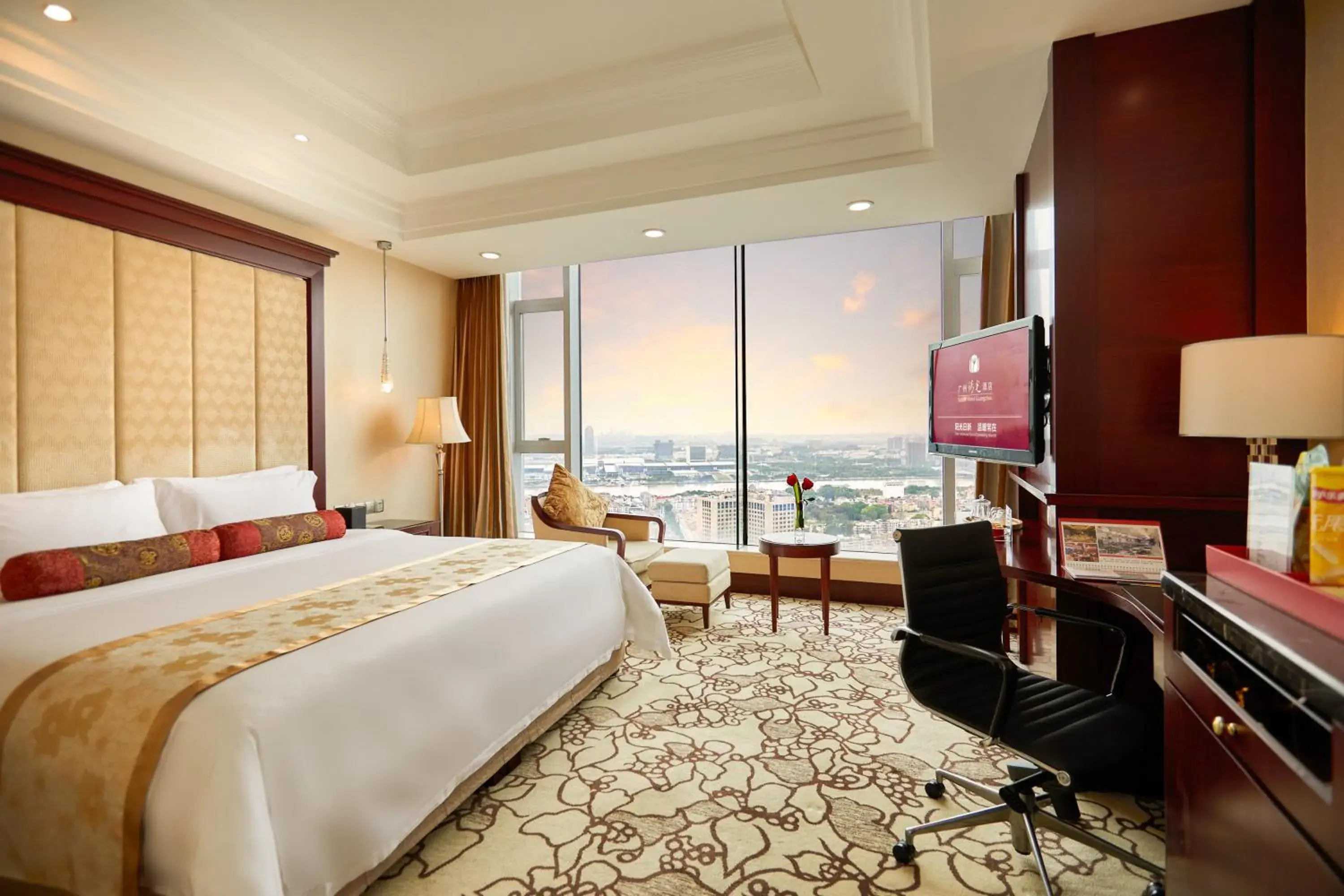 Bed in Soluxe Hotel Guangzhou Bed in Soluxe Hotel Guangzhou