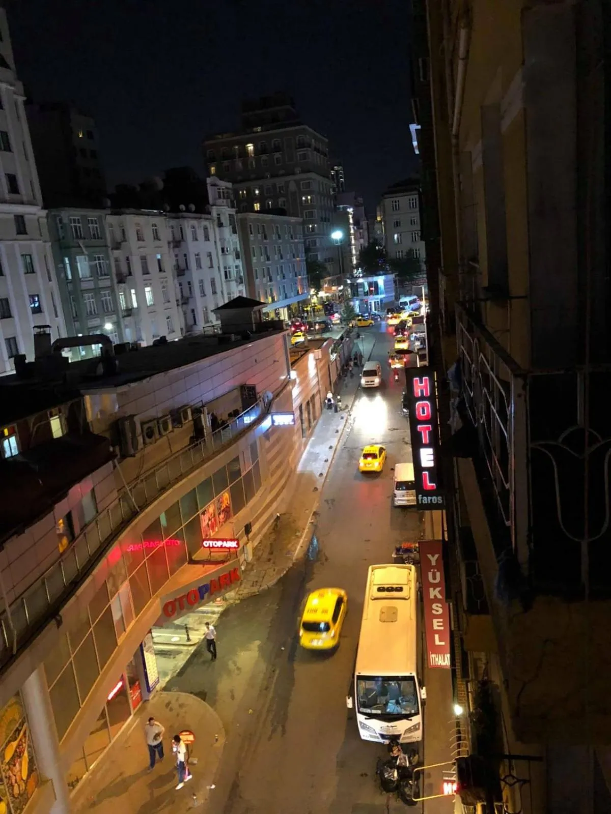 City view in Taksim House Suites