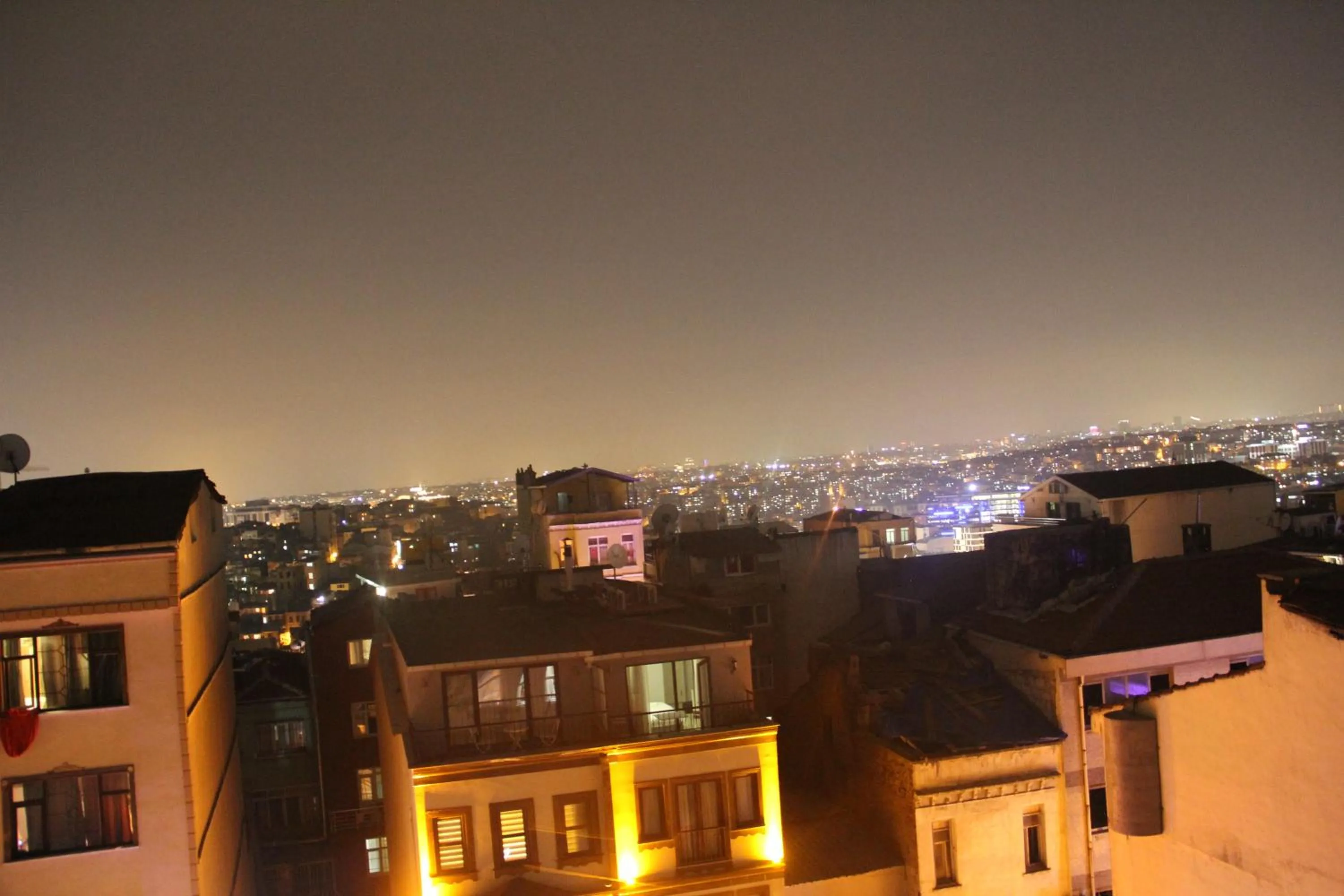 City view in Taksim House Suites