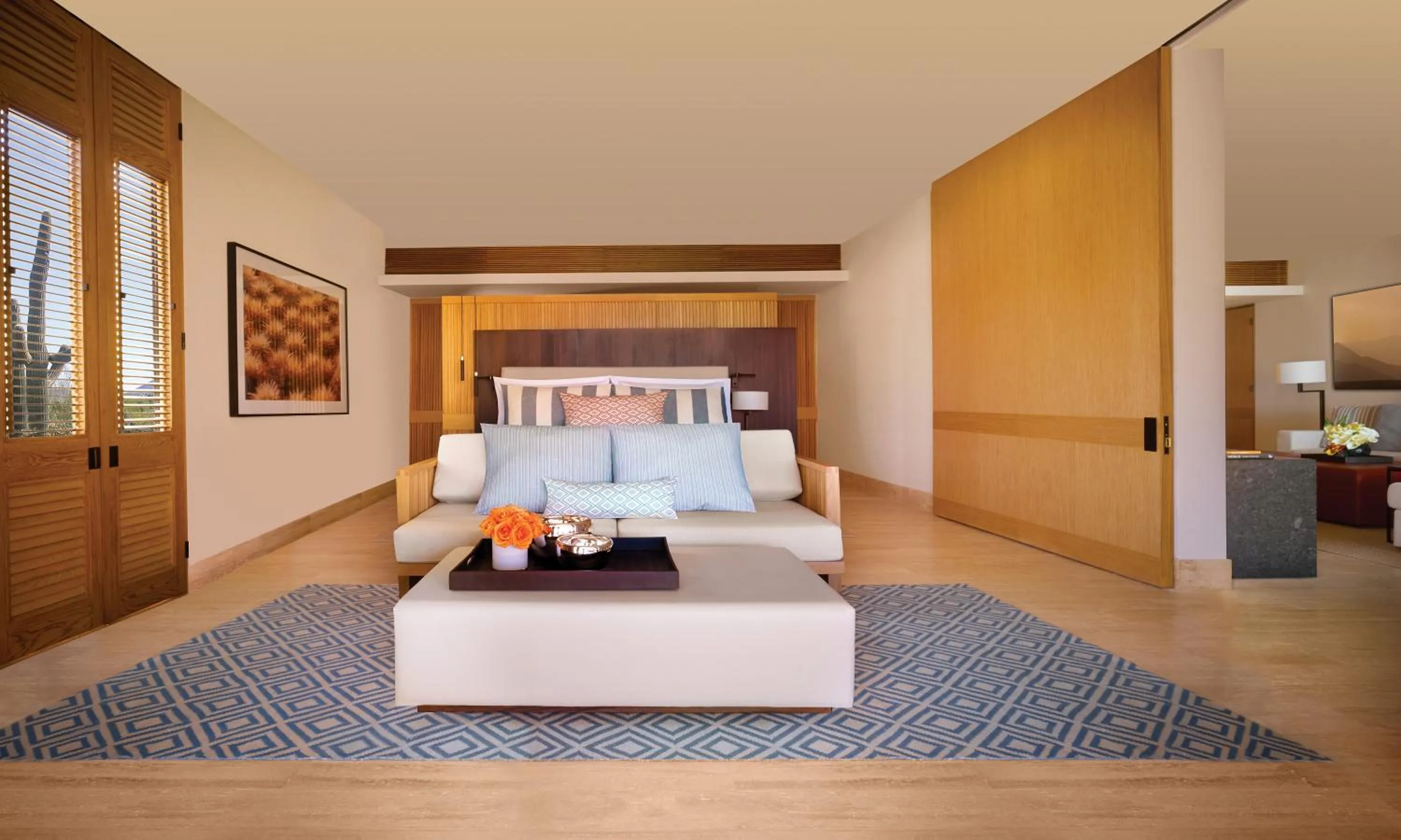 Bed in Montage Los Cabos