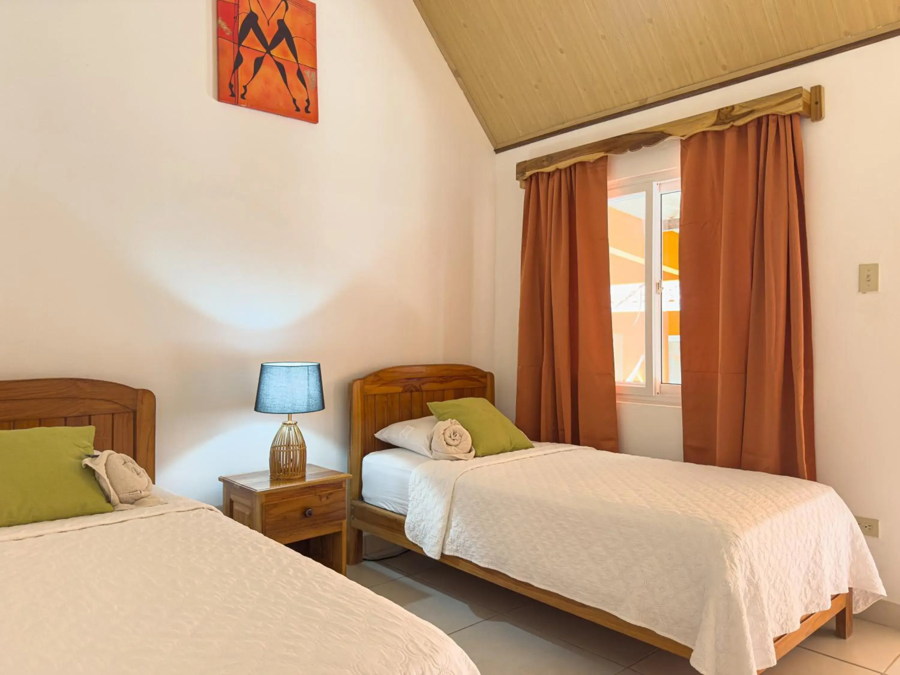 Twin Room with Private Bathroom in Hostal Familiar Rolo Twin Room with Private Bathroom in Hostal Familiar Rolo