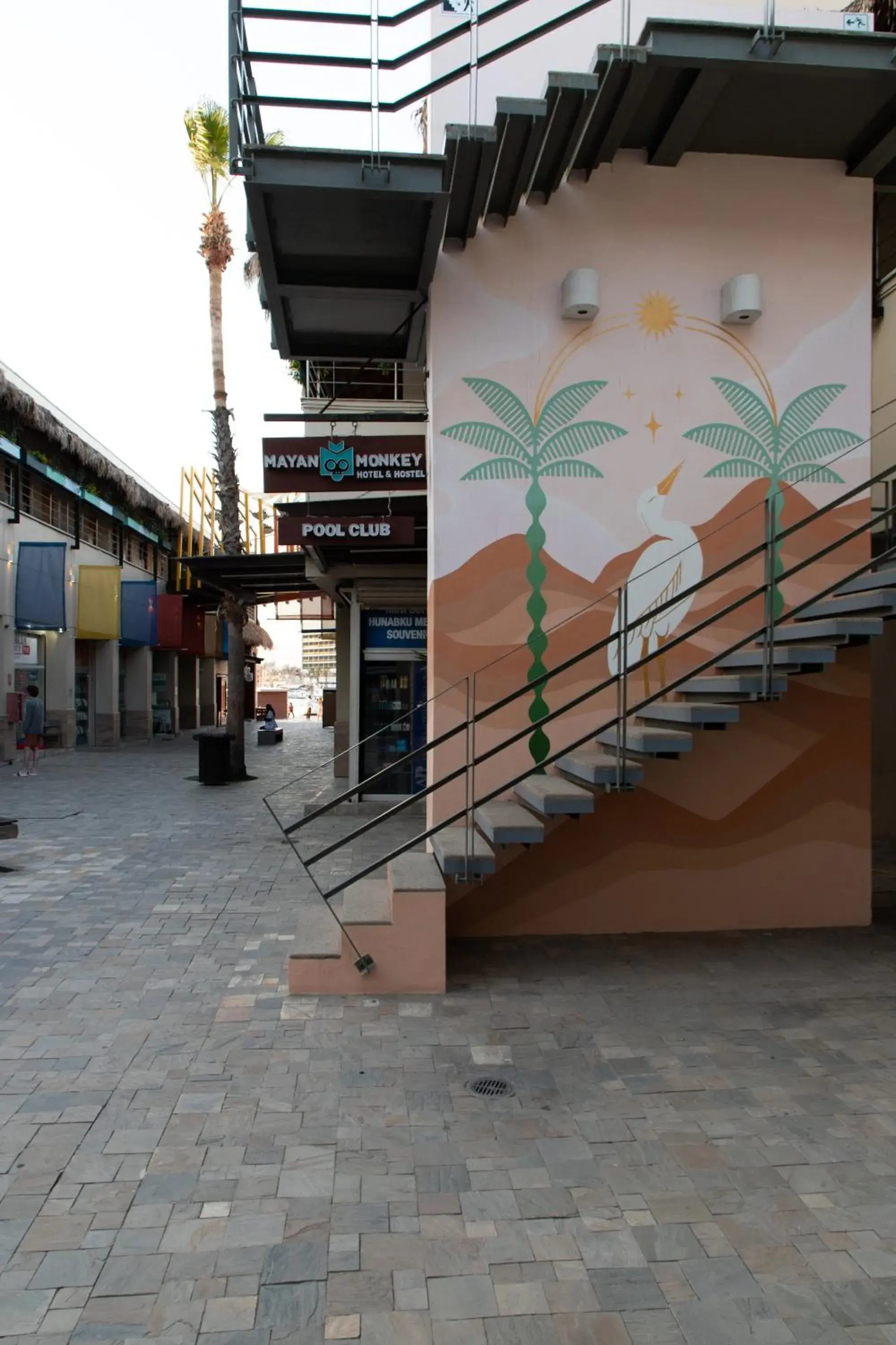 Facade/entrance in Mayan Monkey Los Cabos - Social Hotel Facade/entrance in Mayan Monkey Los Cabos - Social Hotel