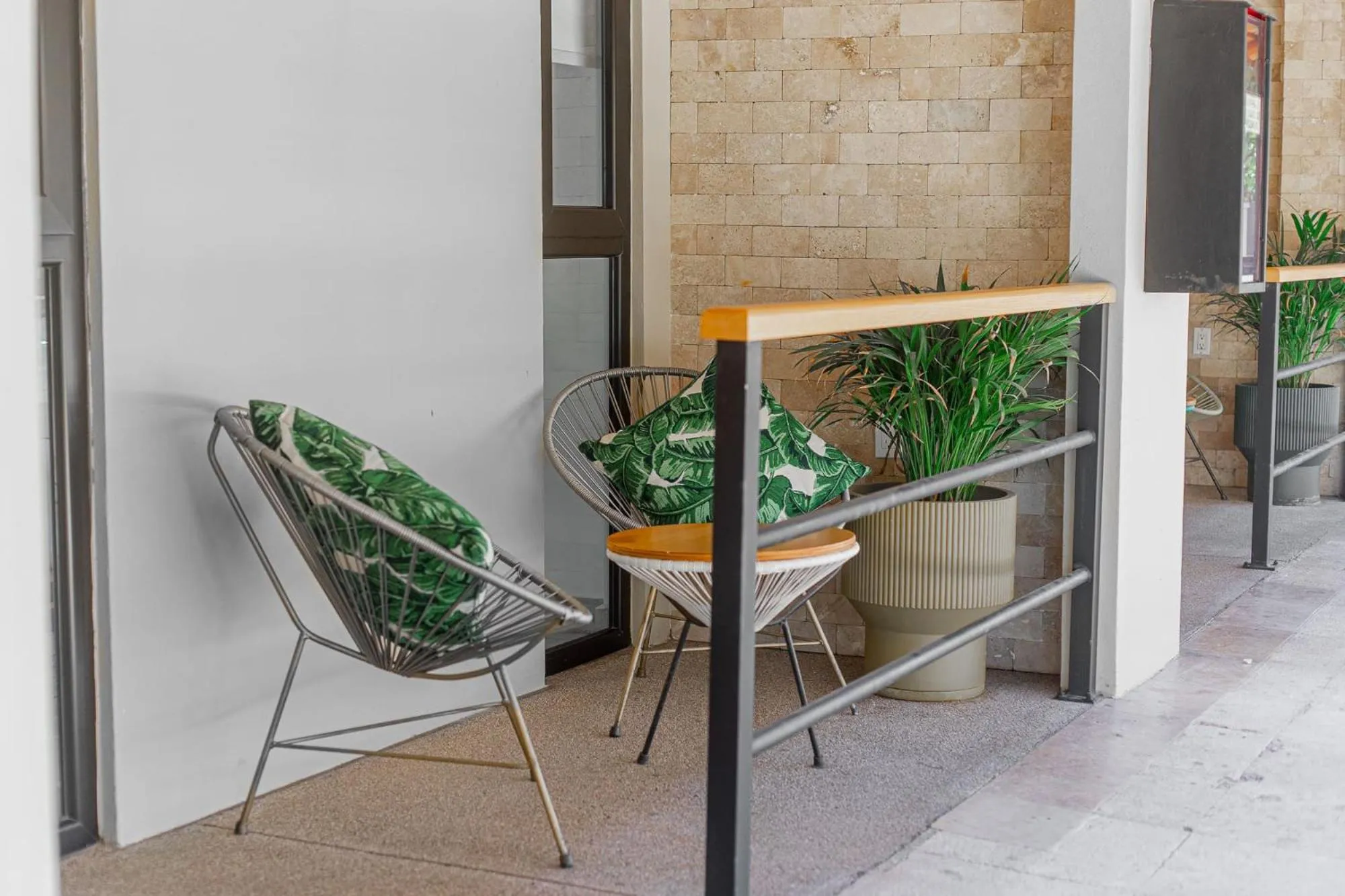 Seating area in Mayan Monkey Los Cabos - Social Hotel