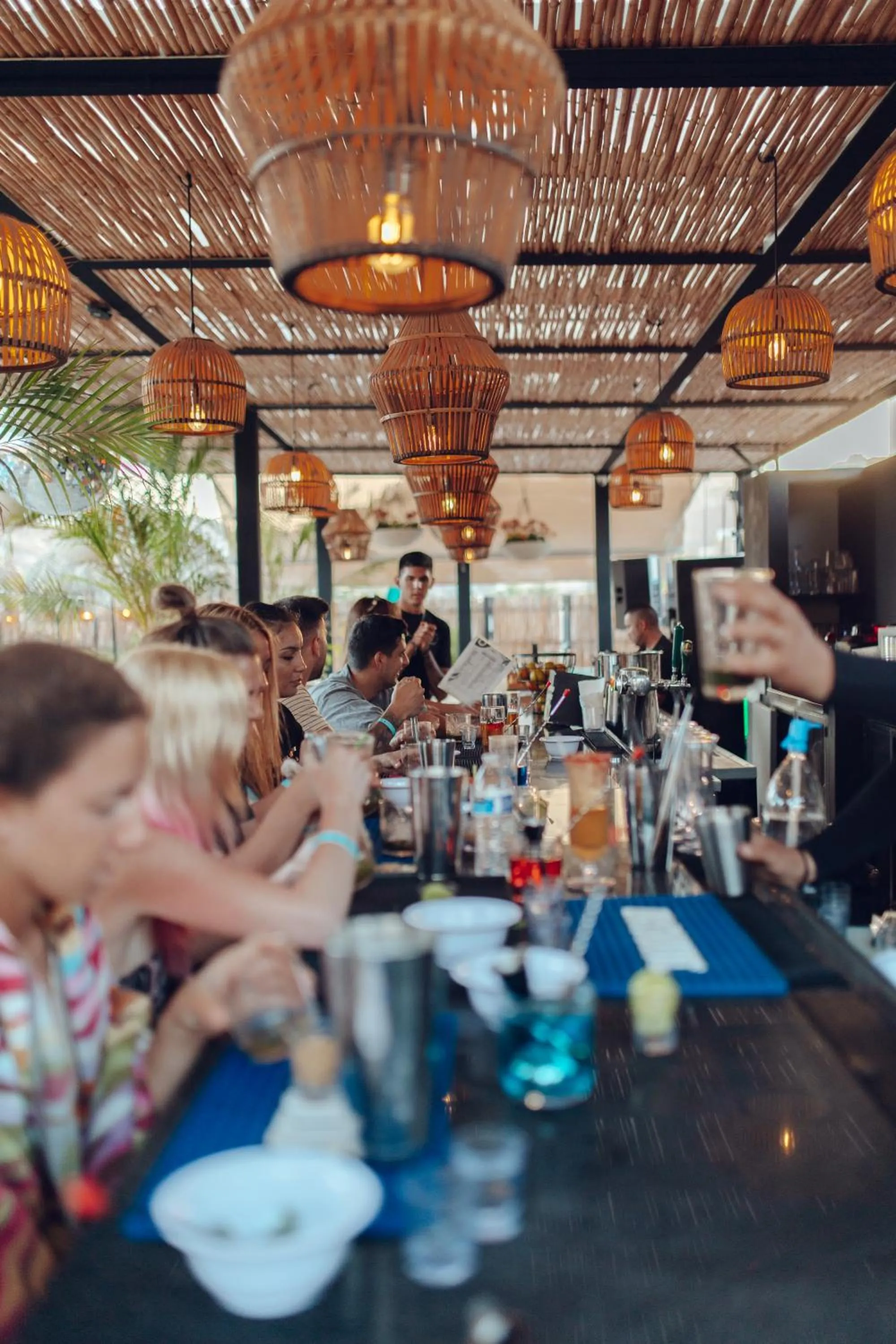 People in Mayan Monkey Los Cabos - Social Hotel