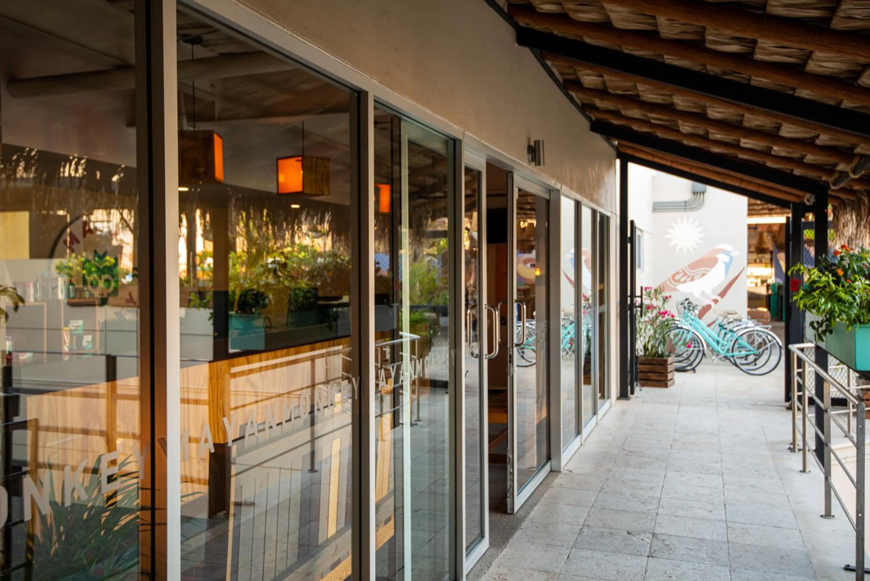 Facade/entrance in Mayan Monkey Los Cabos - Social Hotel