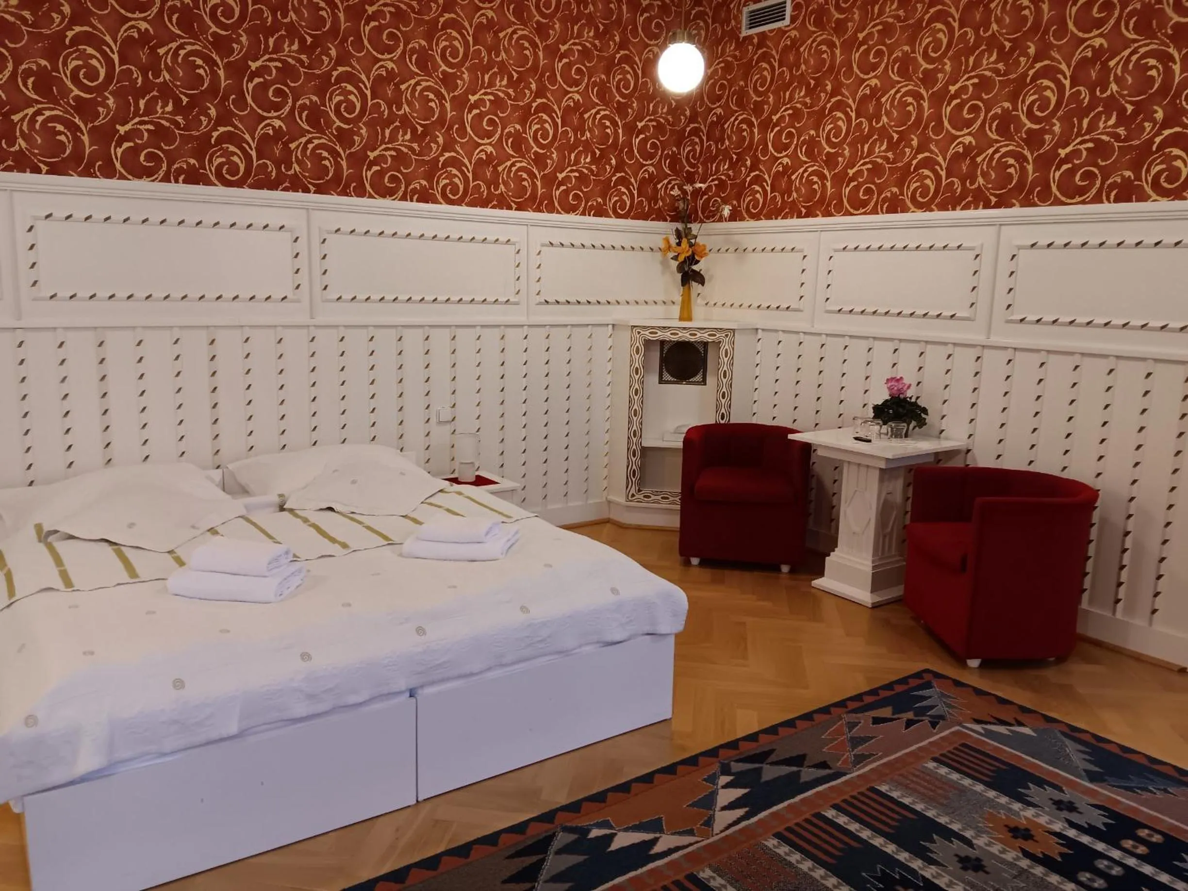 Bedroom, Bed in Hotel U Beránka Náchod