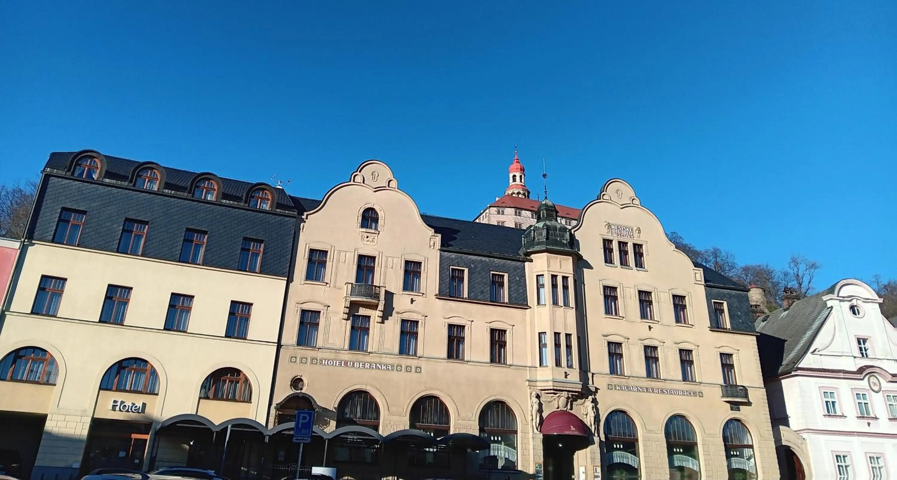 Property building in Hotel U Beránka Náchod