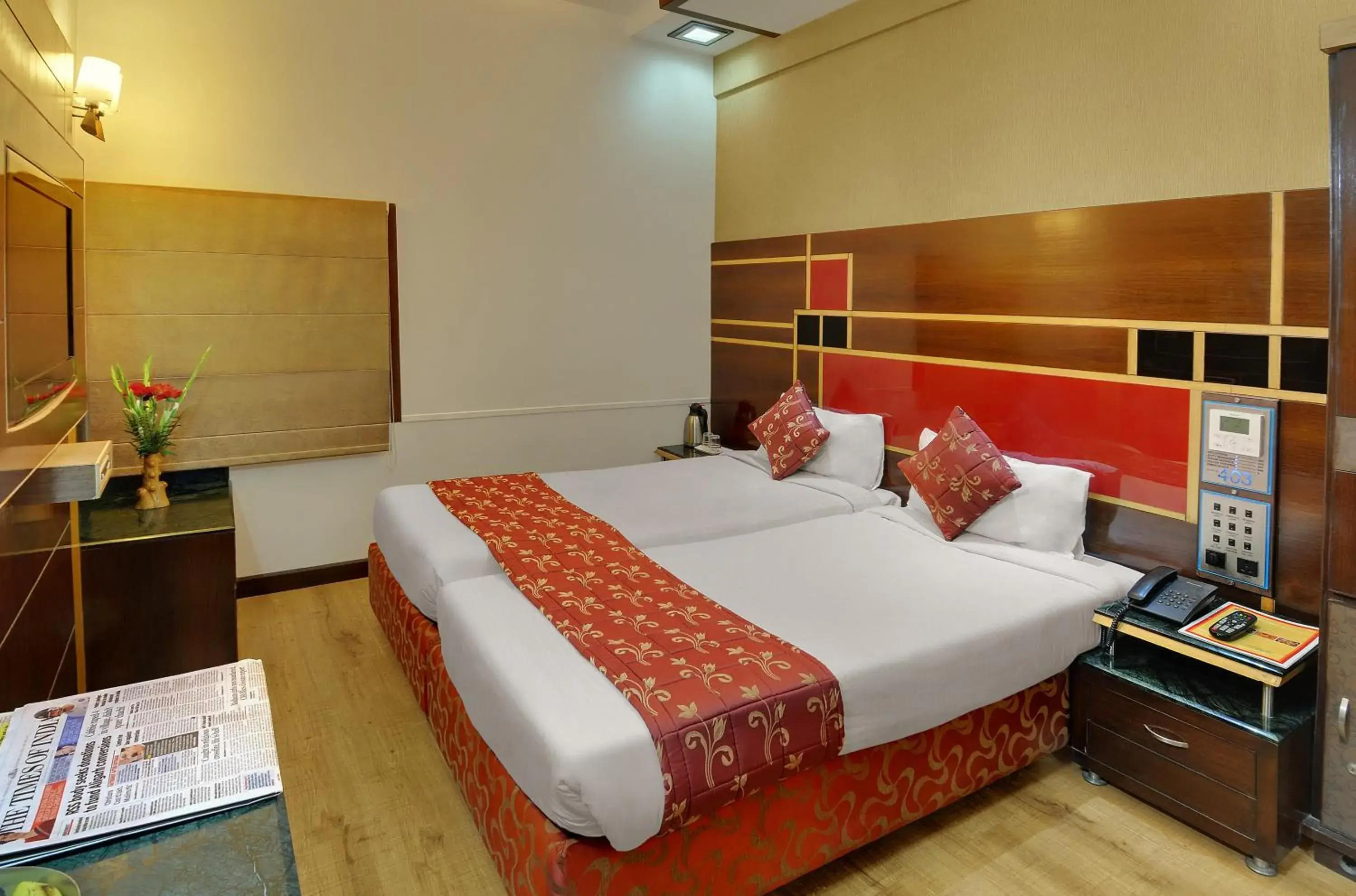 Bedroom in Amar Yatri Niwas Bedroom in Amar Yatri Niwas