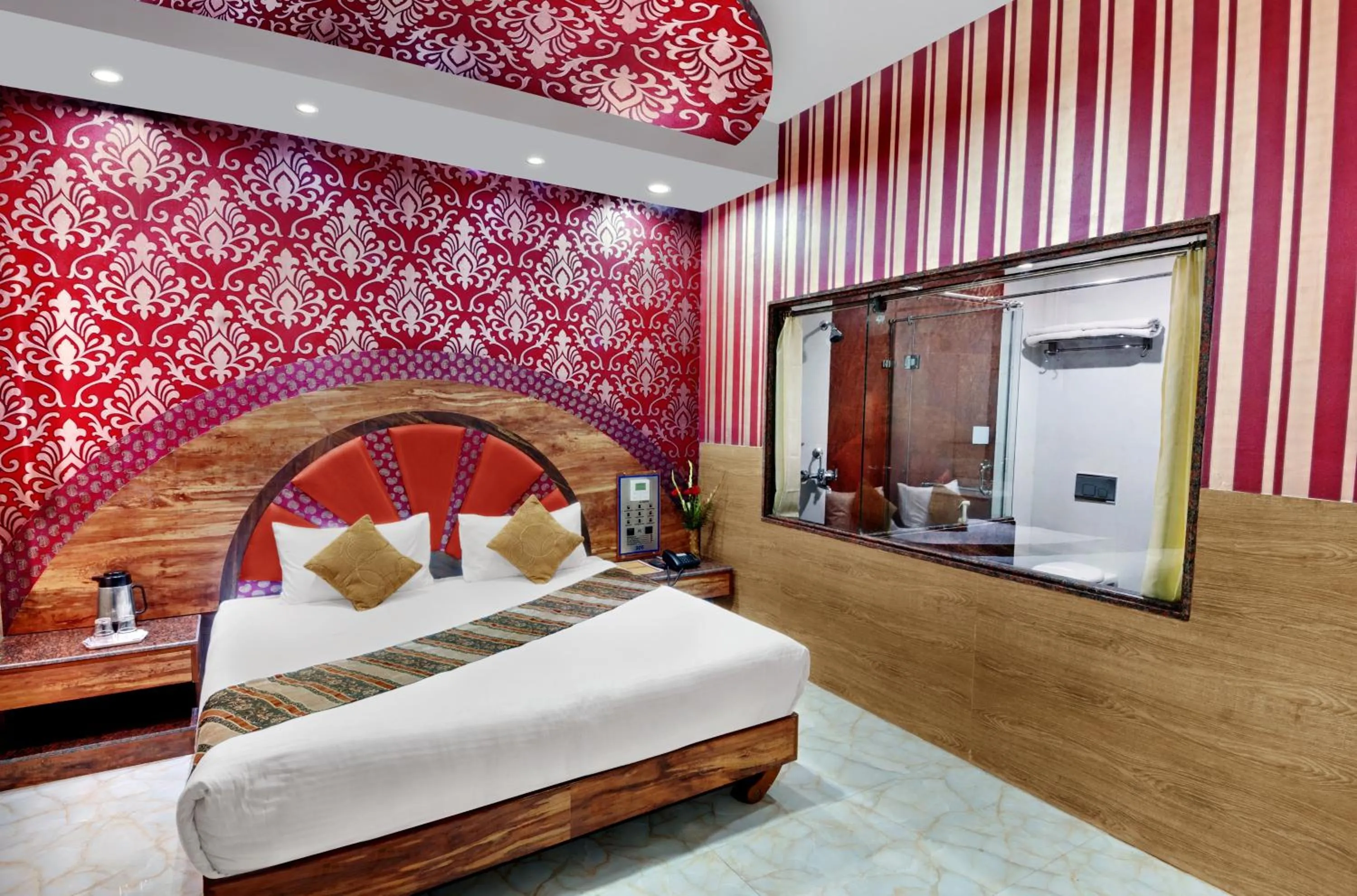 Bed in Amar Yatri Niwas