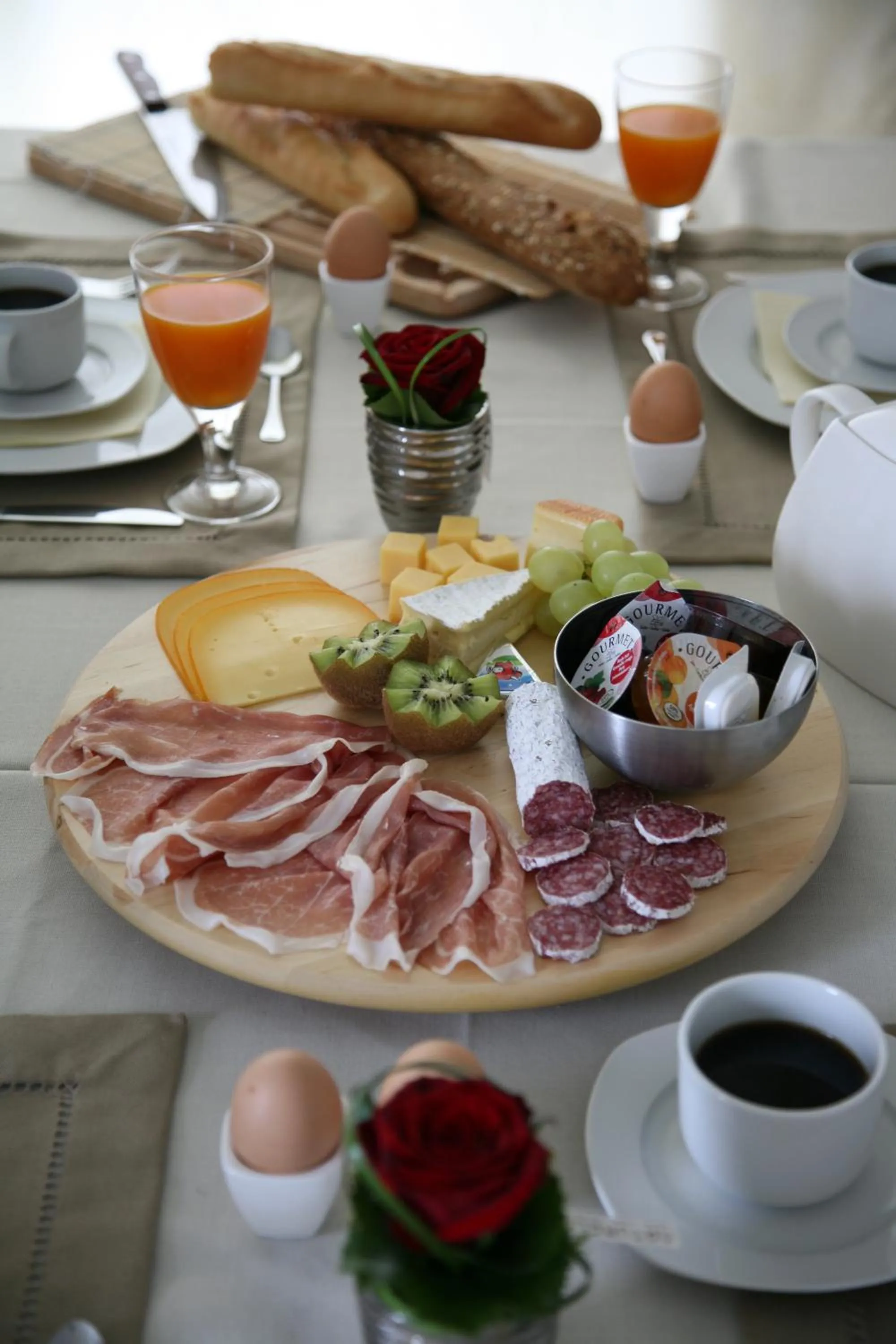 Balcony/Terrace in B&B Kanegem Onverbloemd