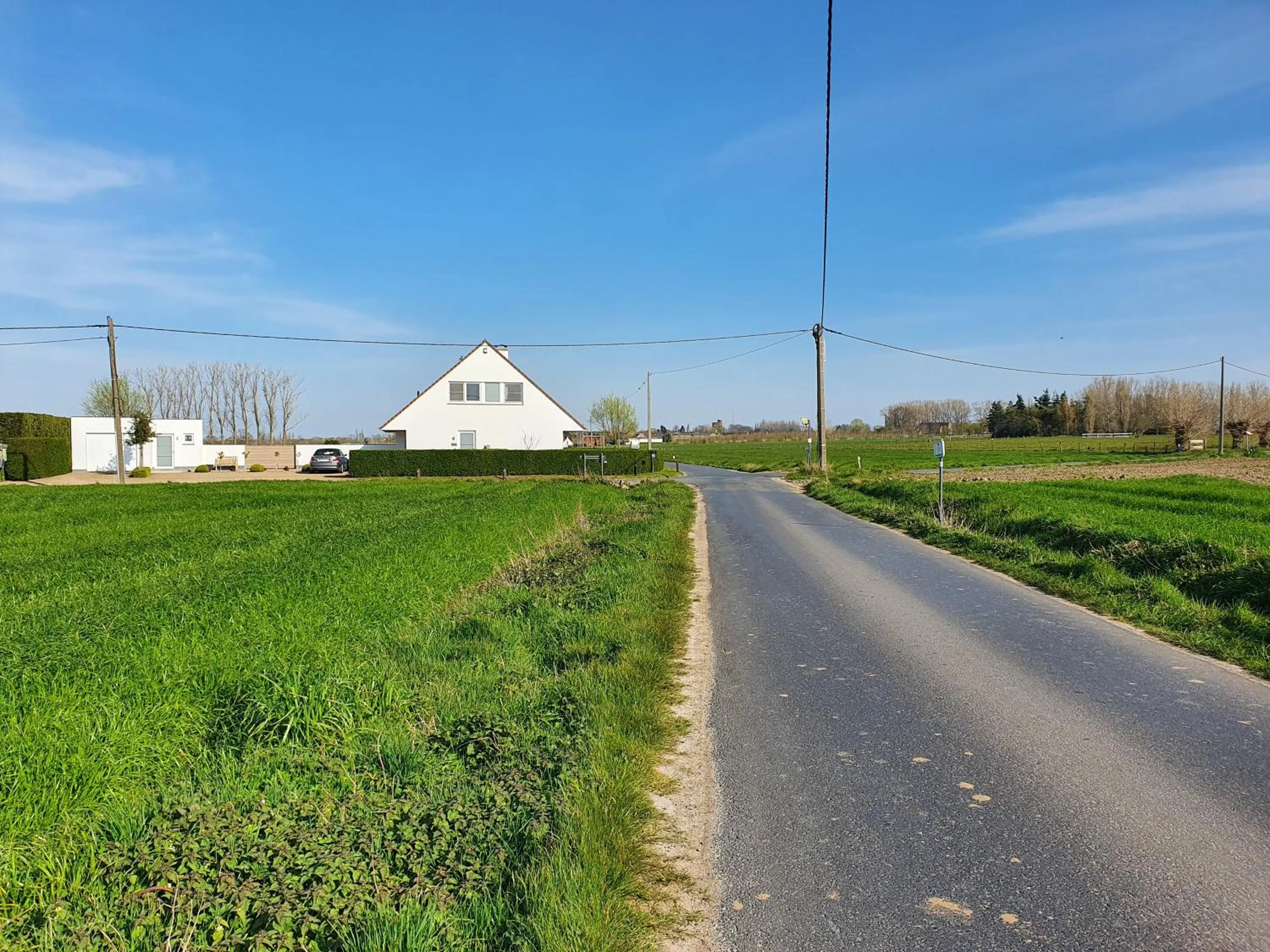 Natural landscape in B&B Kanegem Onverbloemd
