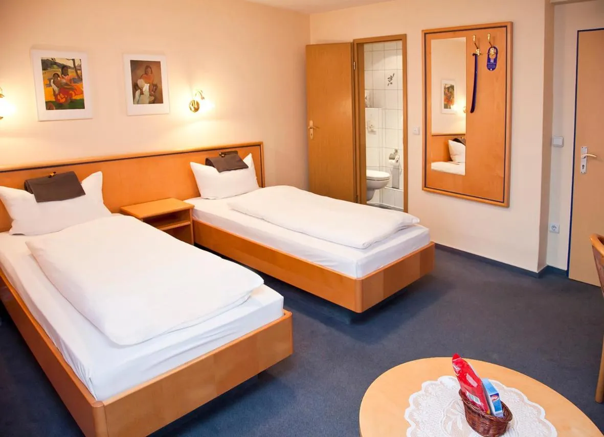 Bed in Hotel bei Liebe's