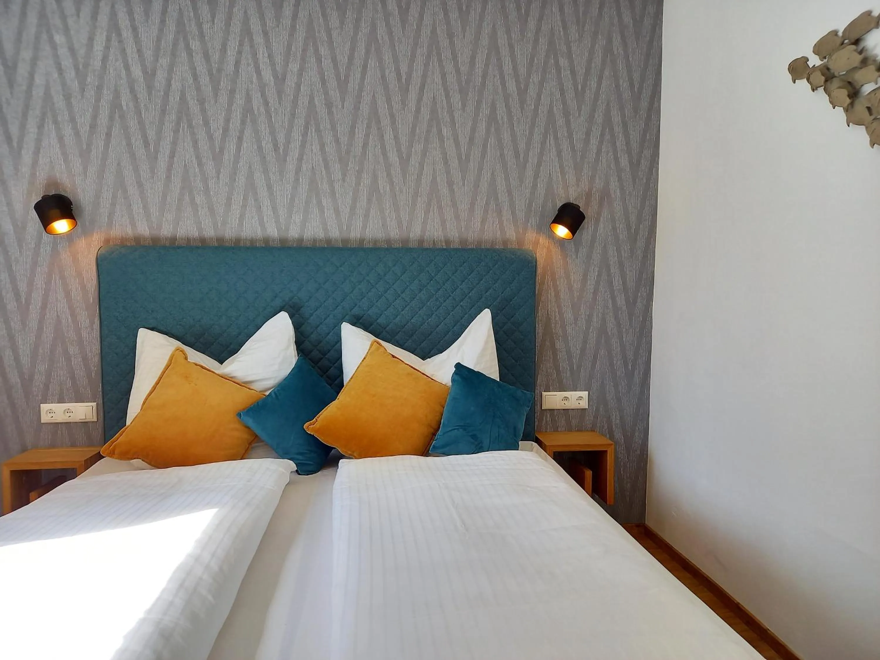 Bed in Wolf & Schaf Apartments