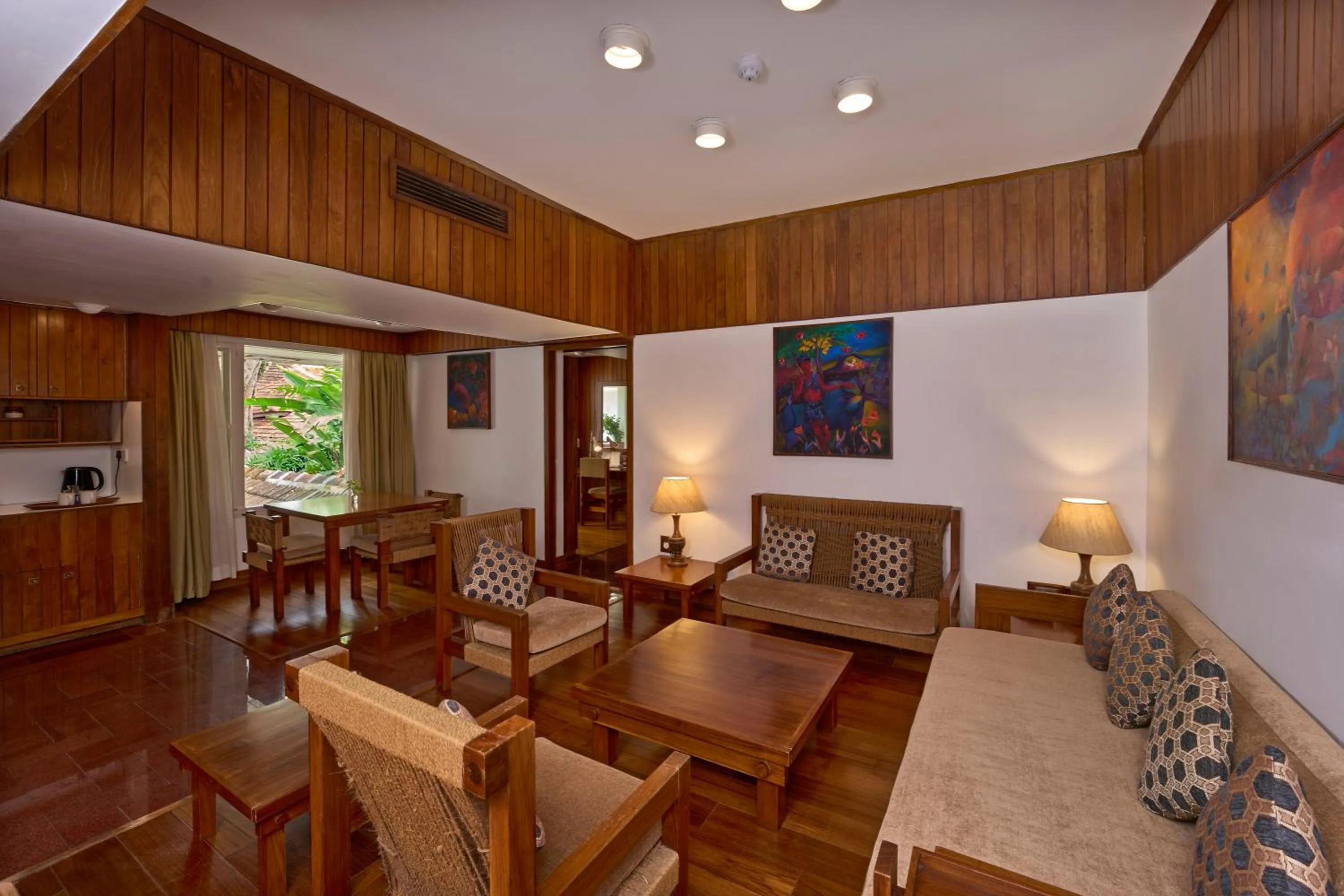 Living room in Casino Hotel - CGH Earth, Cochin