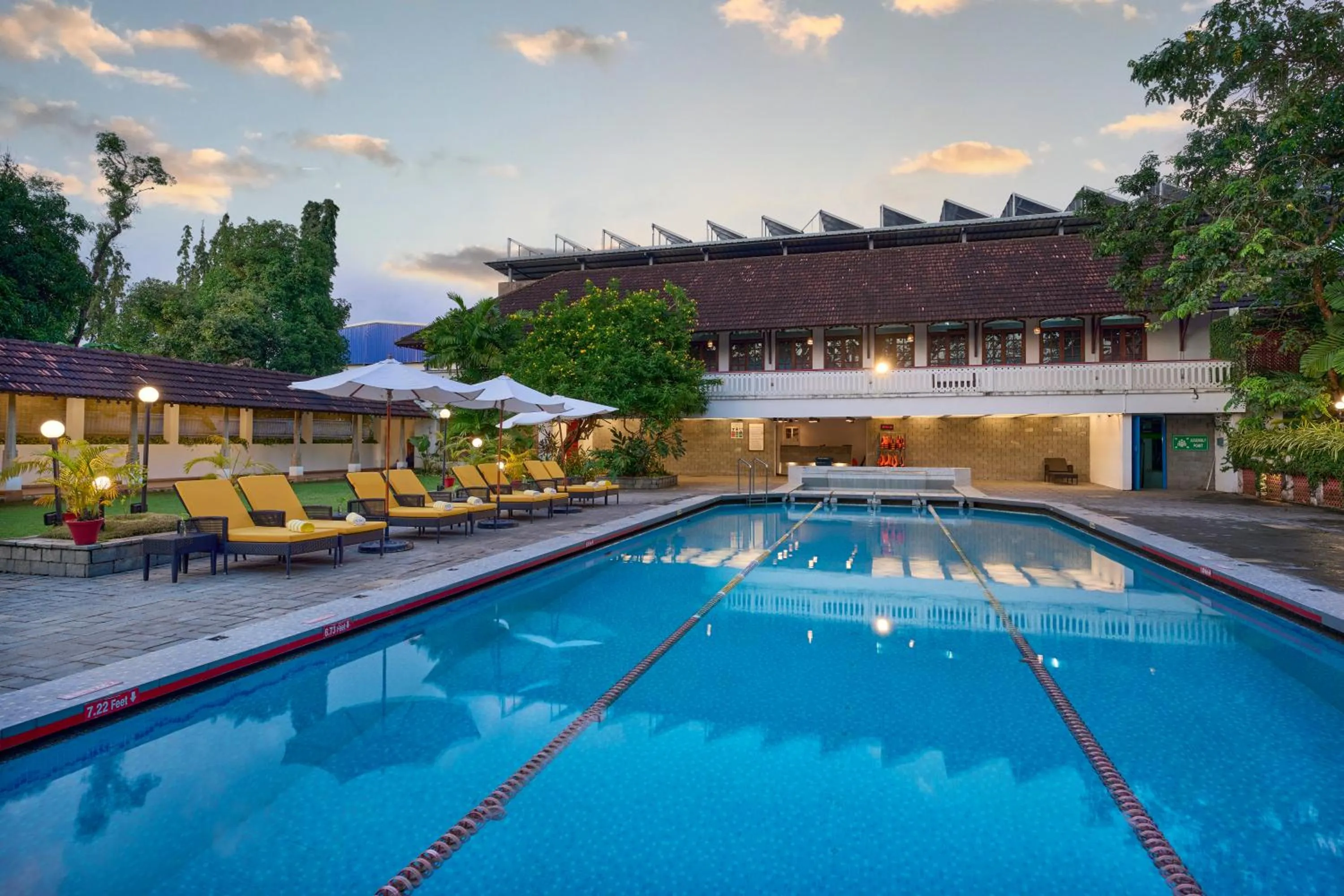 Swimming pool in Casino Hotel - CGH Earth, Cochin