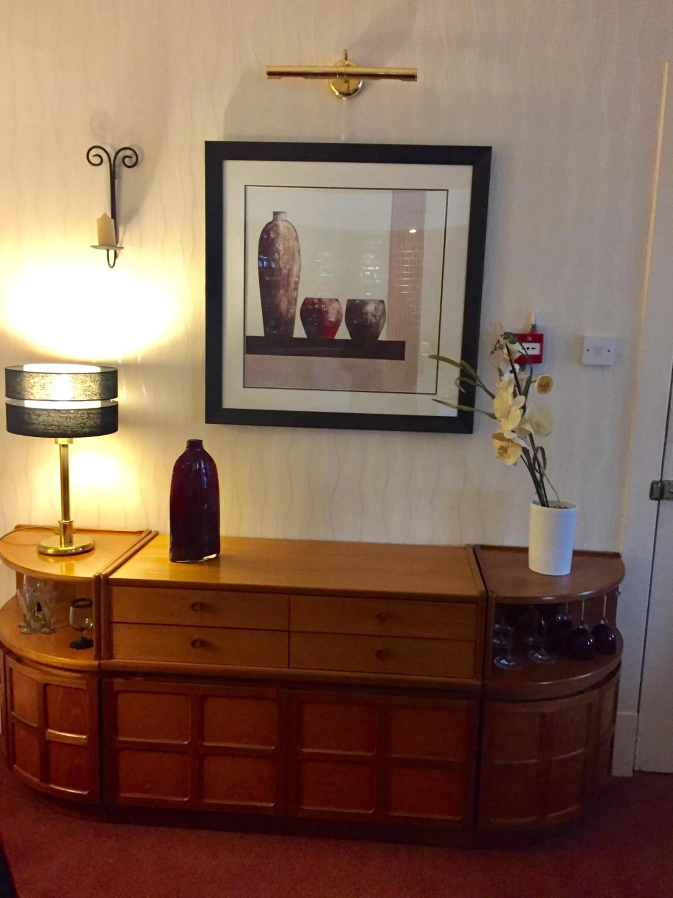 Decorative detail in The Arrandale Hotel