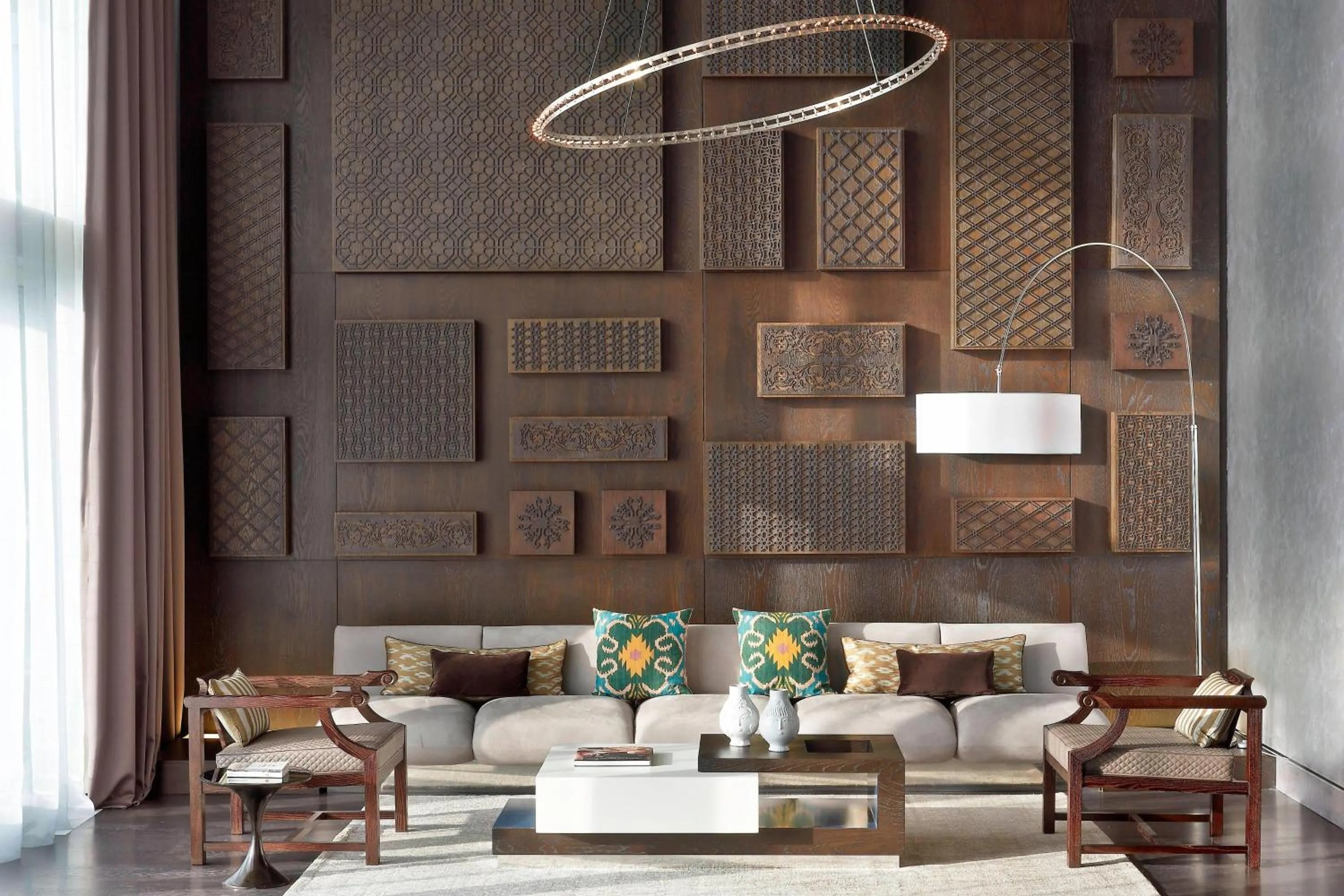 Living room in Le Meridien Istanbul Etiler