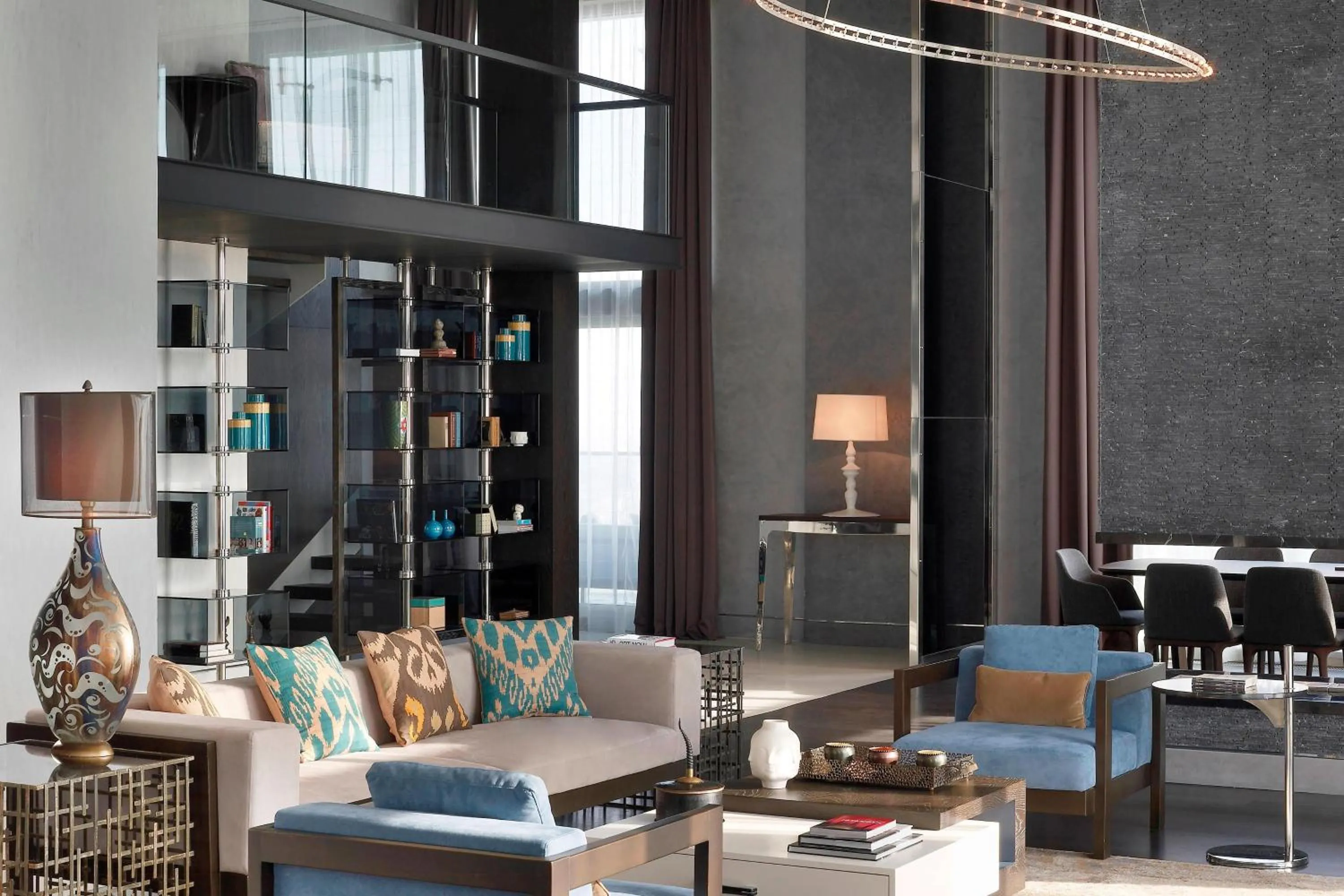 Living room in Le Meridien Istanbul Etiler