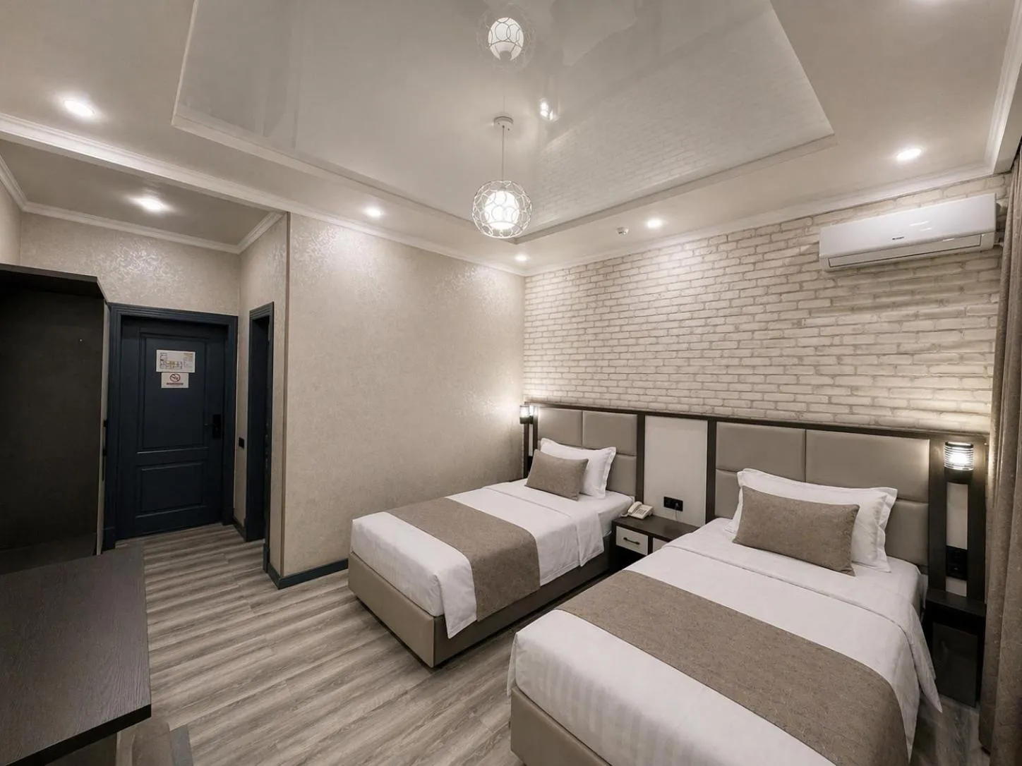 Bed in Hotel Byond Tashkent