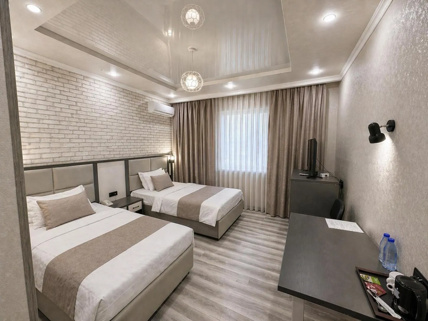 Bed in Hotel Byond Tashkent