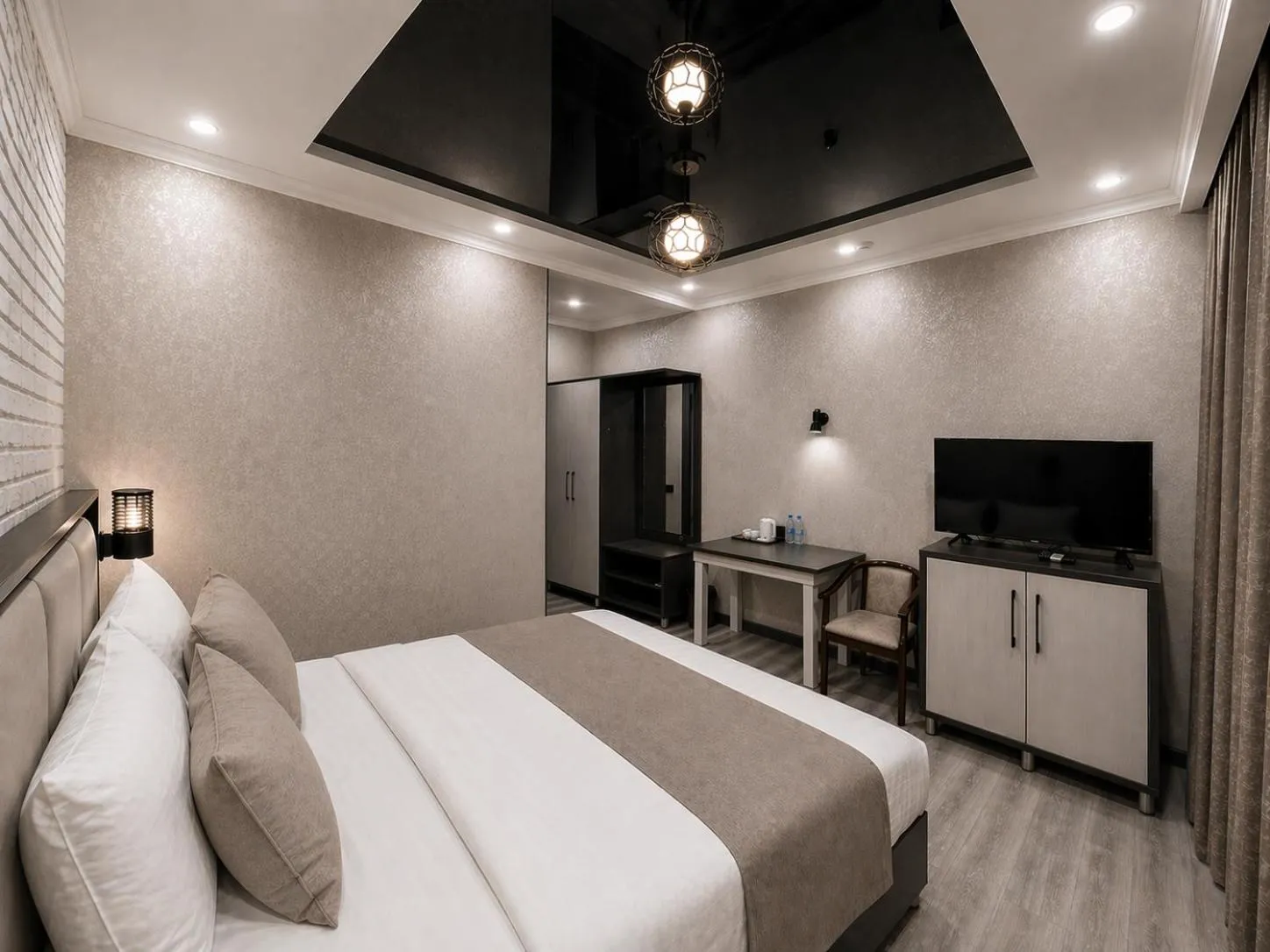 Bed in Hotel Byond Tashkent