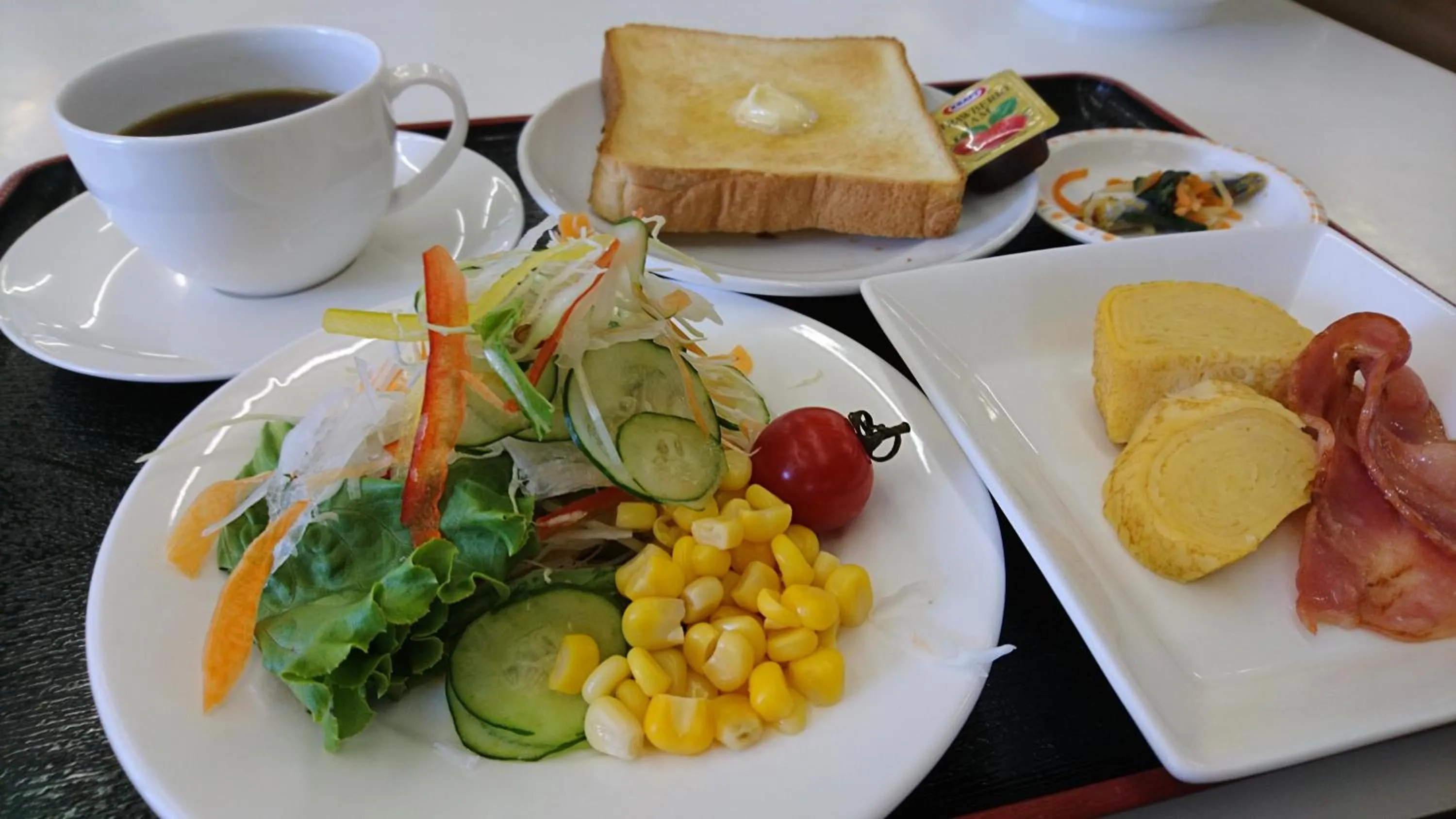 Asian breakfast in Hotel Taiheiyo