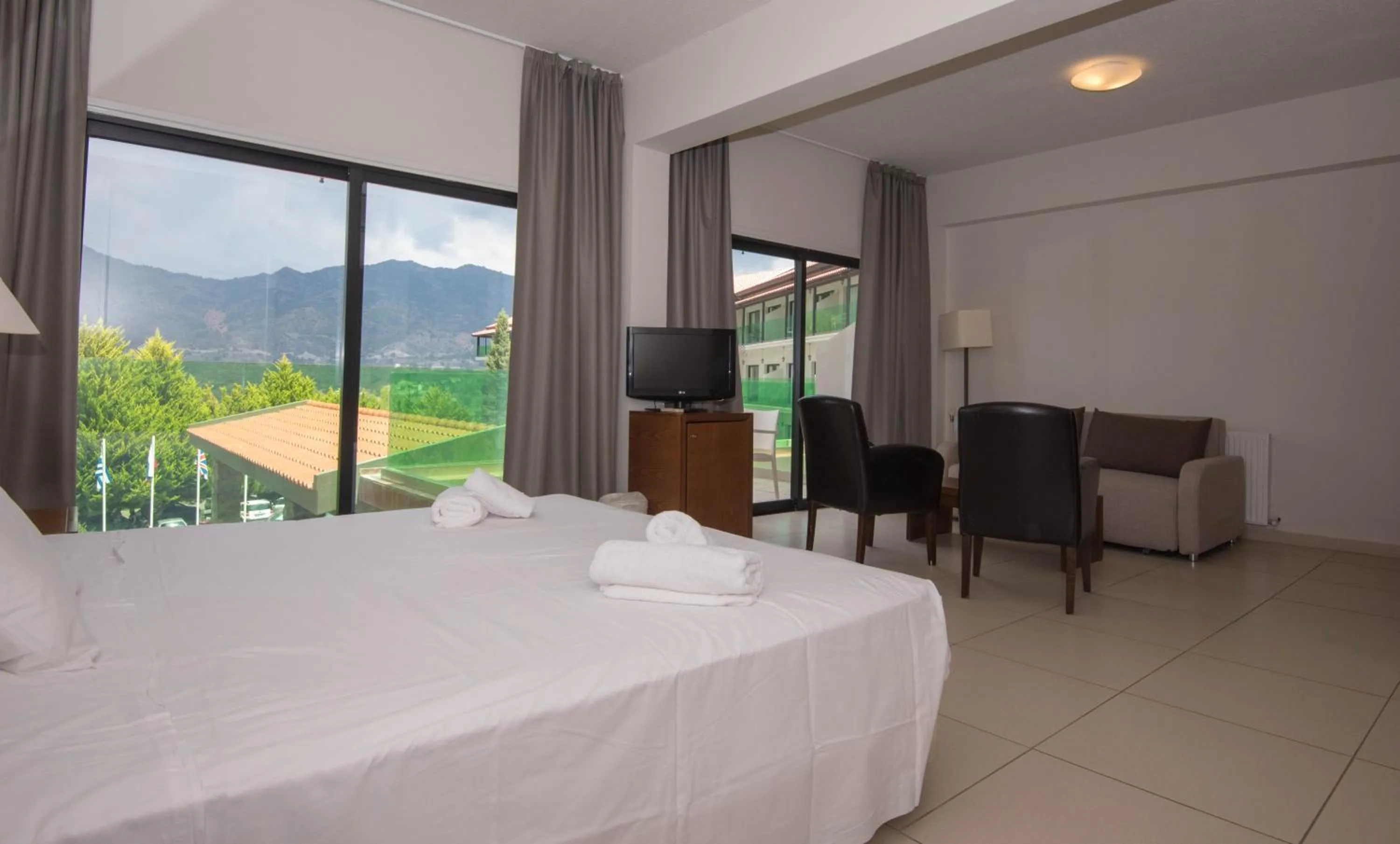 Bed in Rodon Hotel and Resort