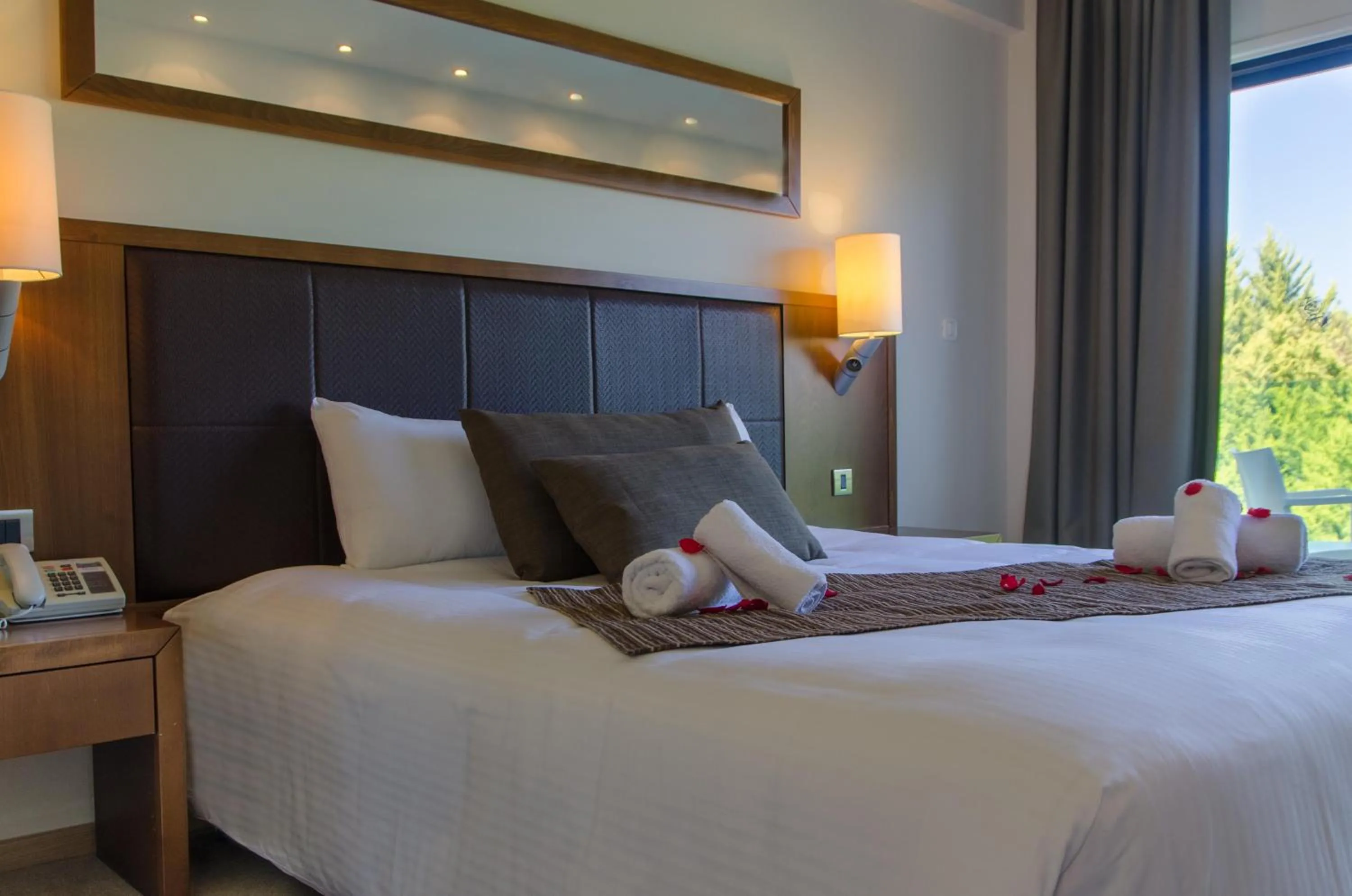 Bed in Rodon Hotel and Resort