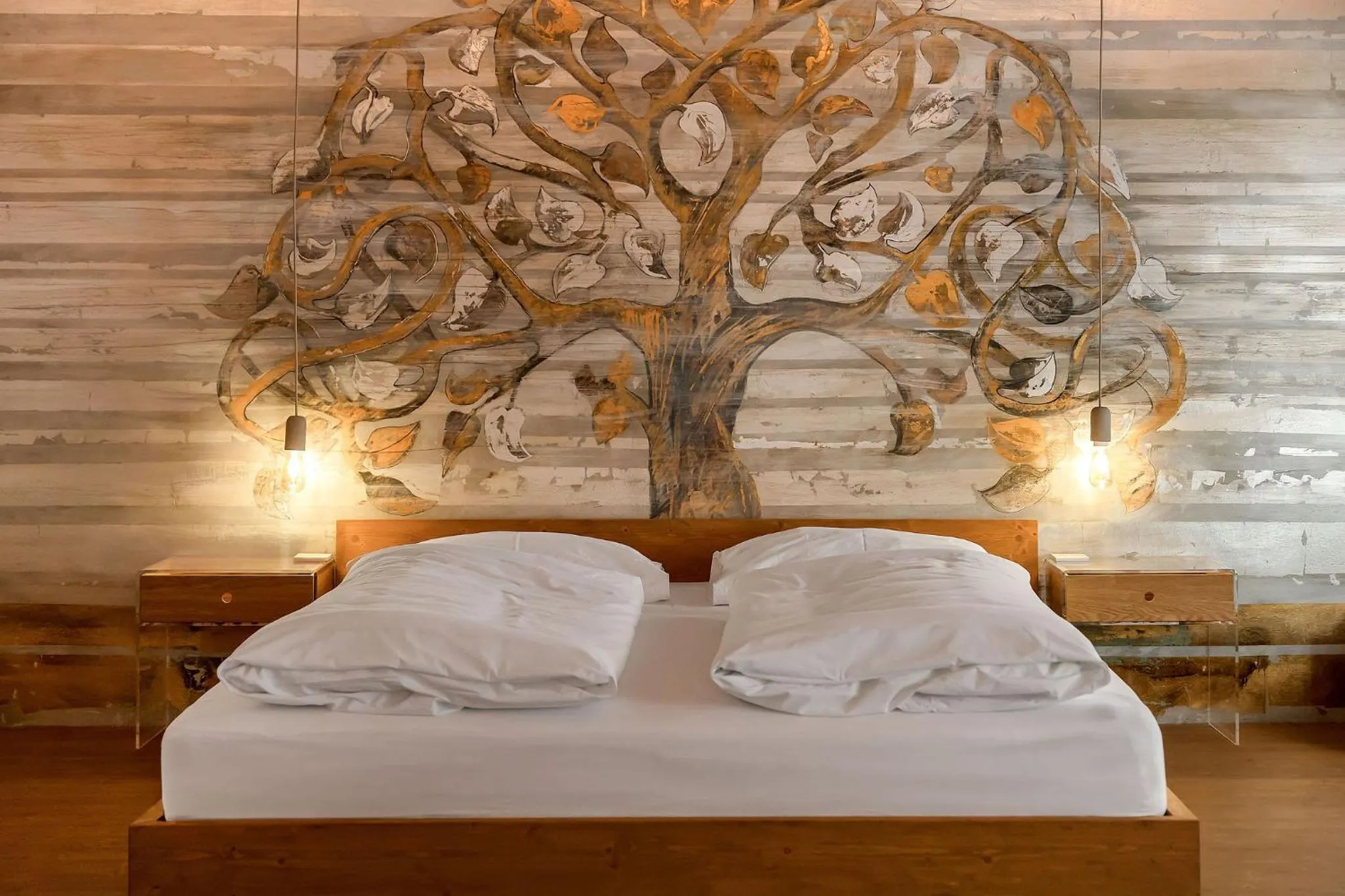 Bed in Pekarna apartments