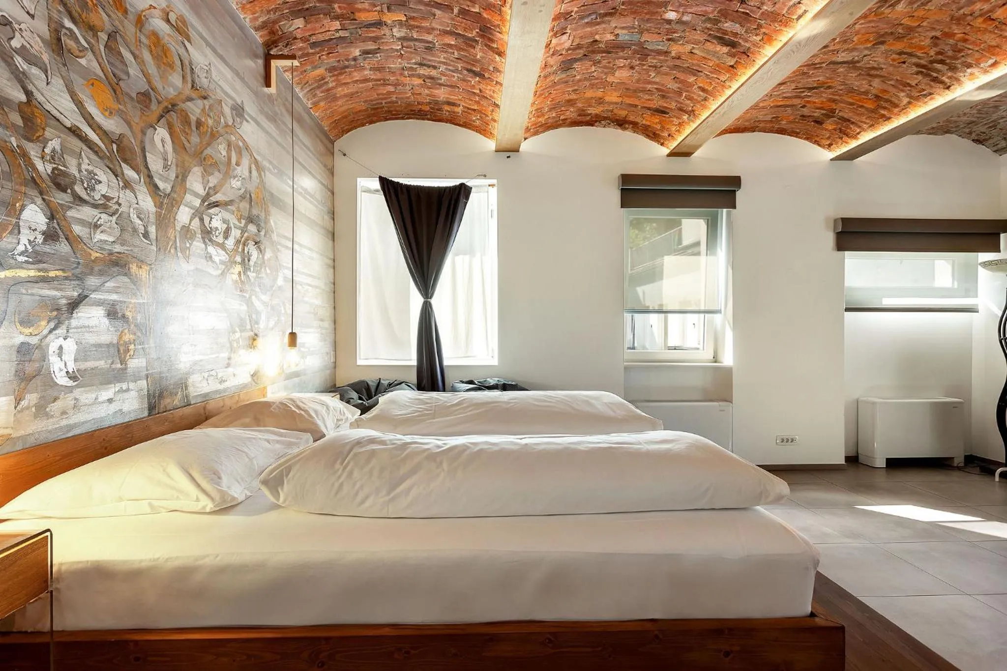 Bed in Pekarna apartments