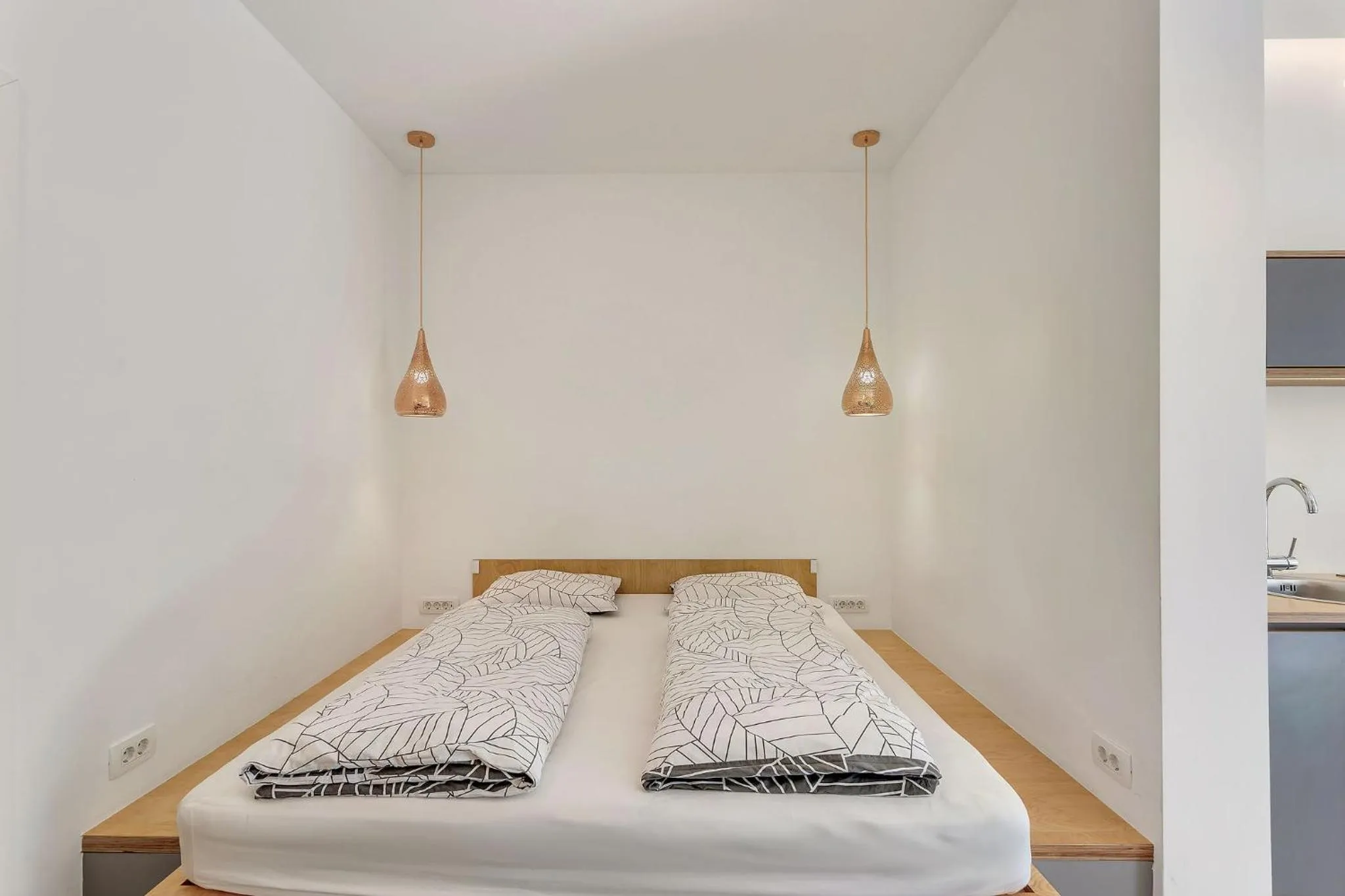 Bed in Pekarna apartments