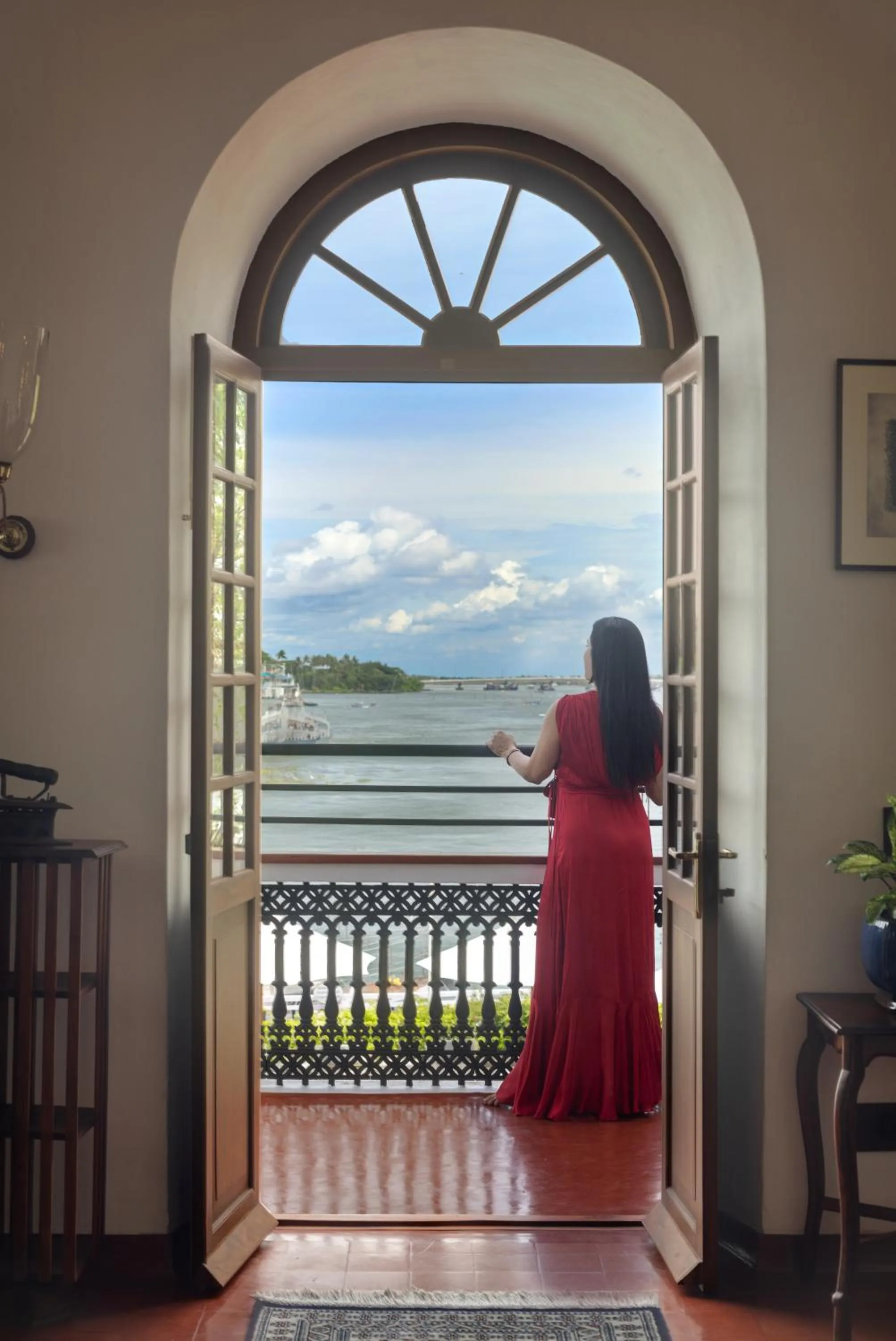 Balcony/Terrace in Brunton Boatyard - A CGH Earth Experience