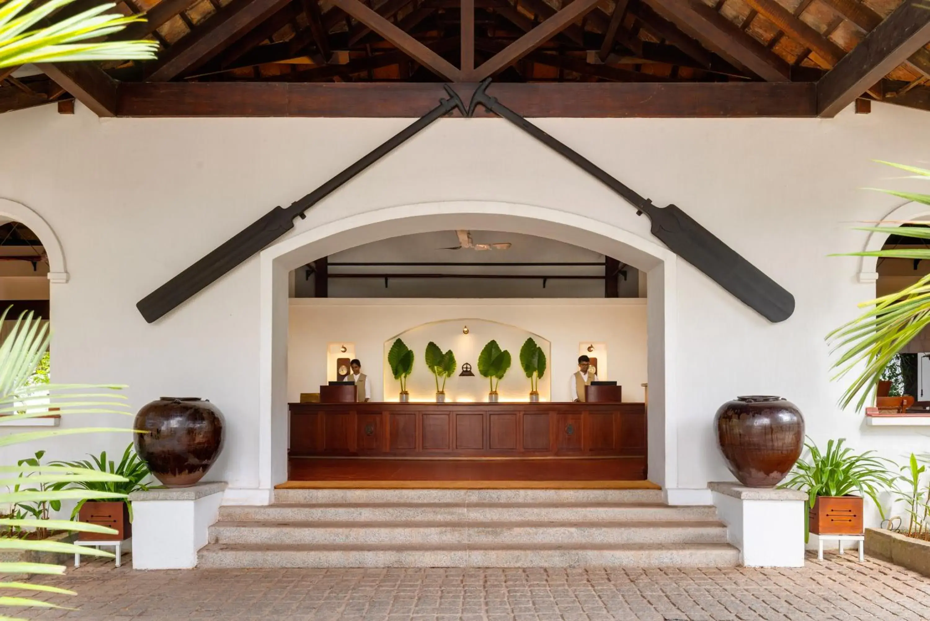 Lobby or reception in Brunton Boatyard - A CGH Earth Experience Lobby or reception in Brunton Boatyard - A CGH Earth Experience