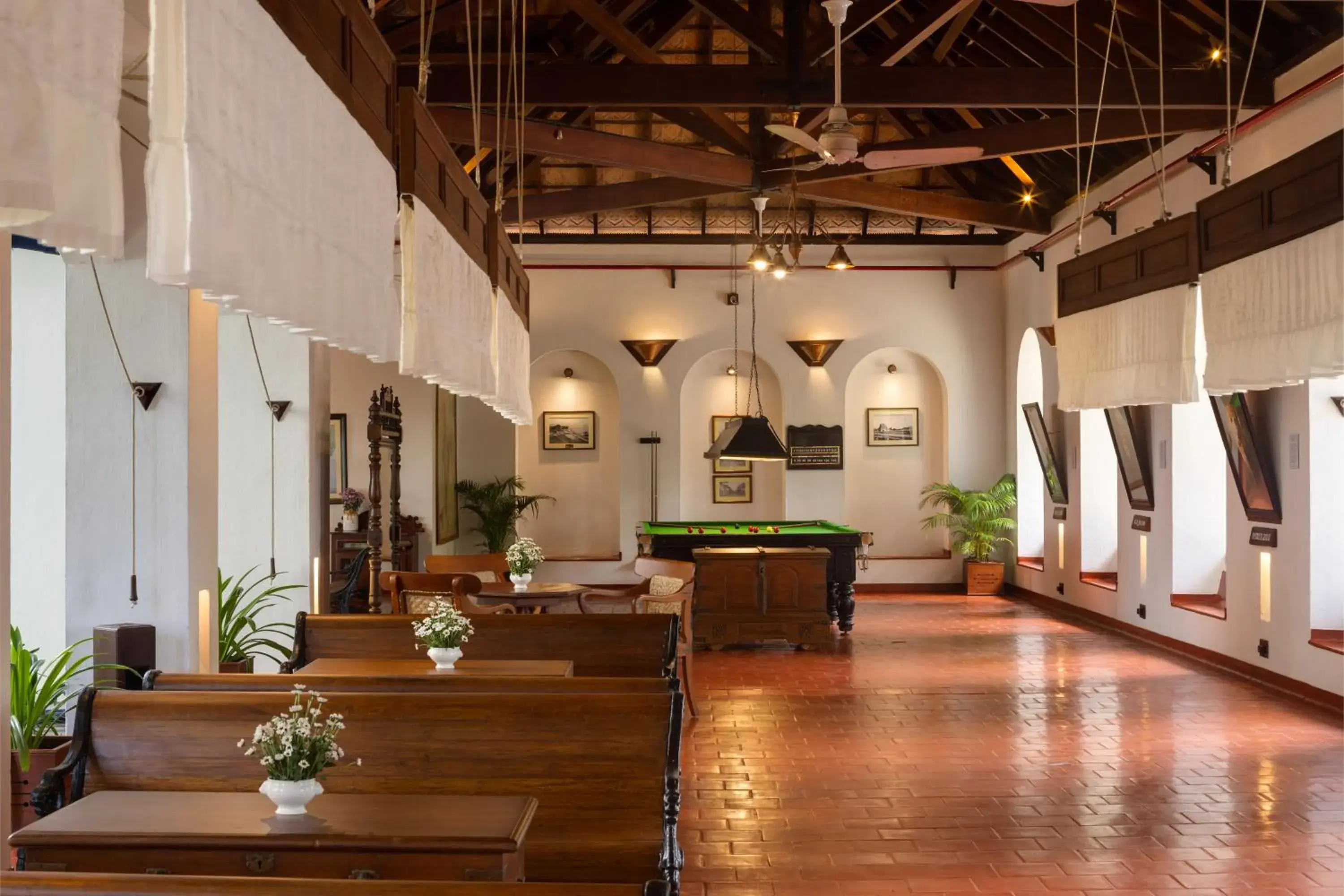 Lobby or reception in Brunton Boatyard - A CGH Earth Experience Lobby or reception in Brunton Boatyard - A CGH Earth Experience