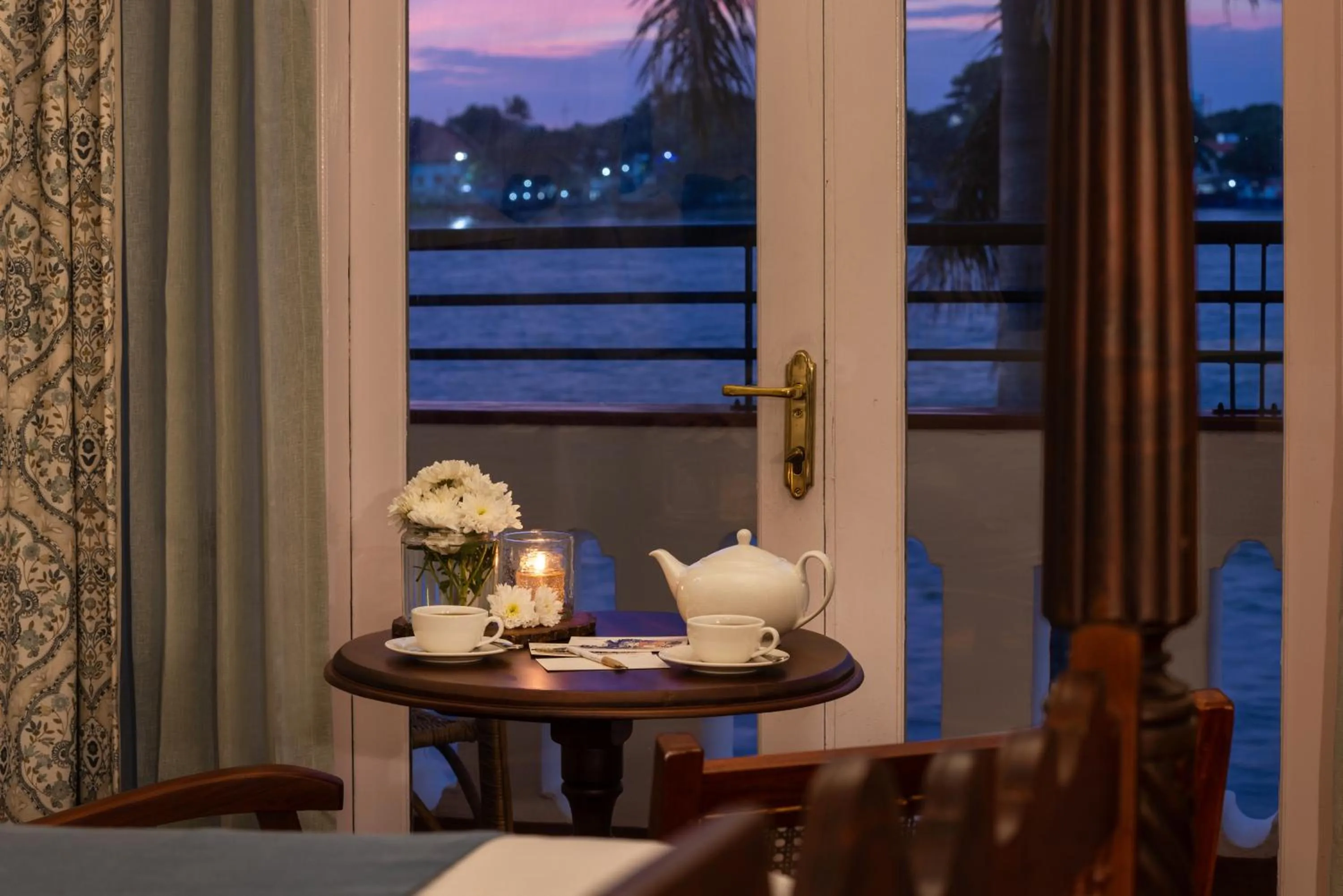 Balcony/Terrace in Brunton Boatyard - A CGH Earth Experience