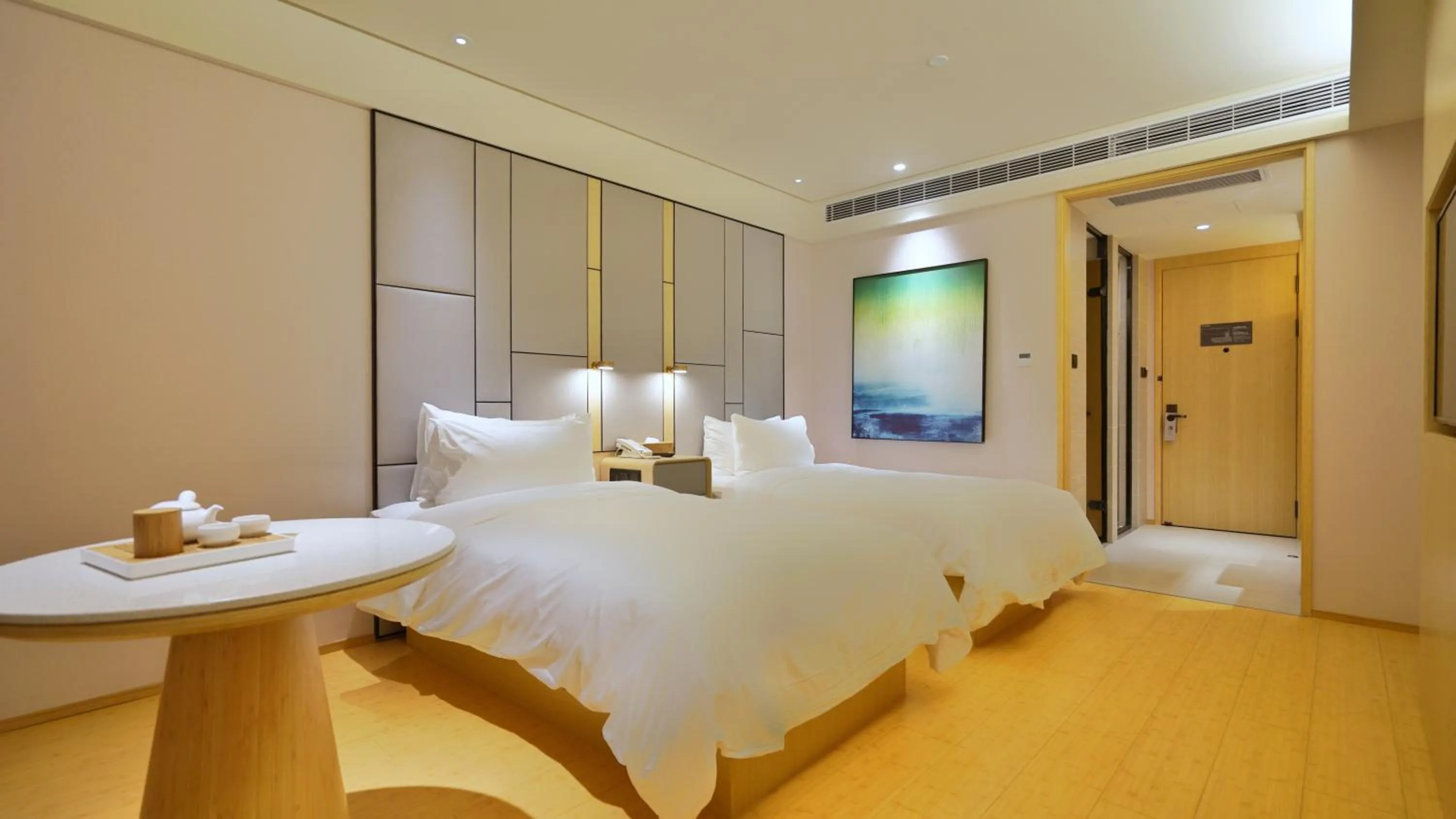 Bed in JI Hotel Shanghai Hongqiao National Convention and Exhibition Center Huaxiang Road