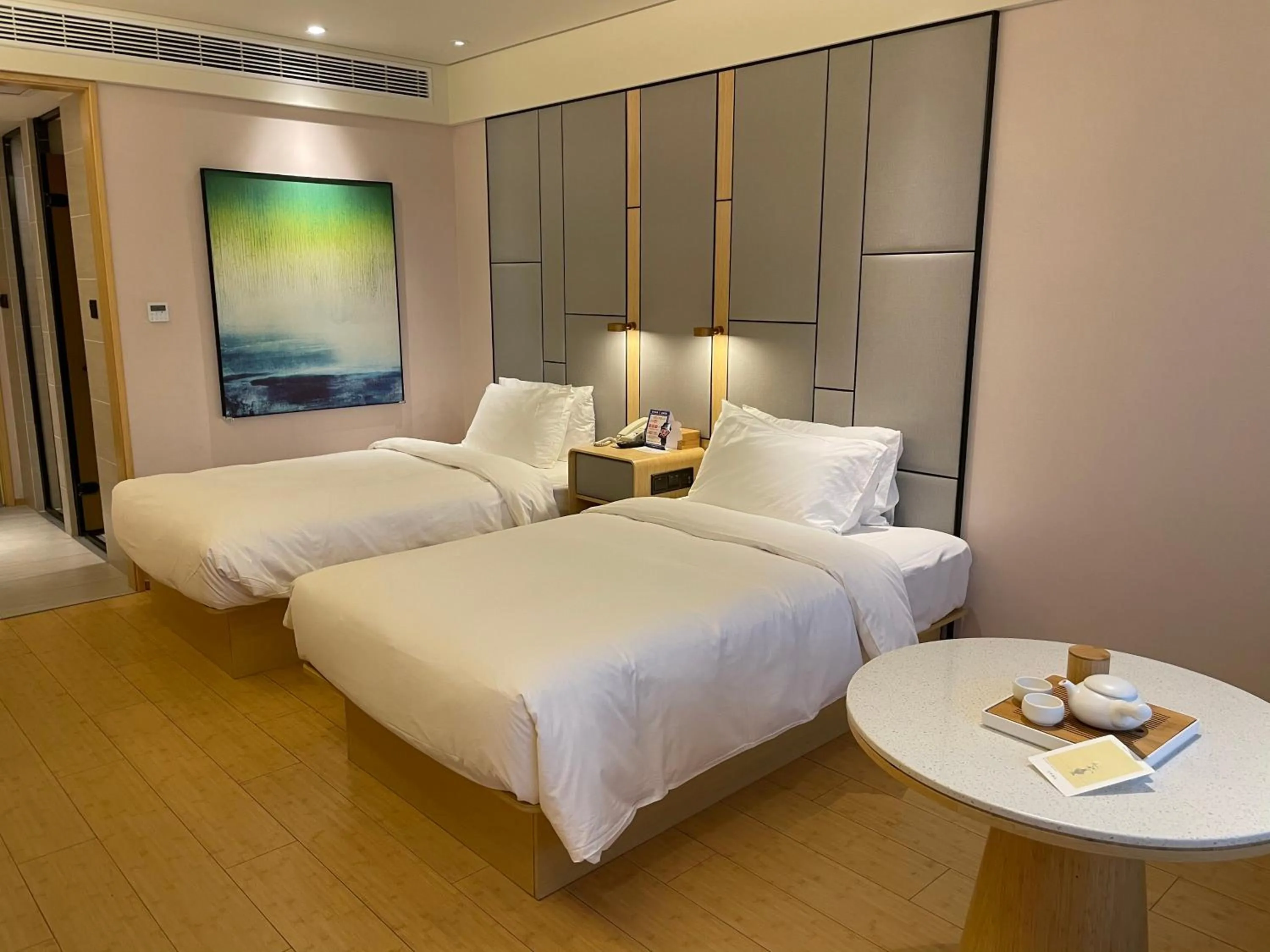 Bed in JI Hotel Shanghai Hongqiao National Convention and Exhibition Center Huaxiang Road