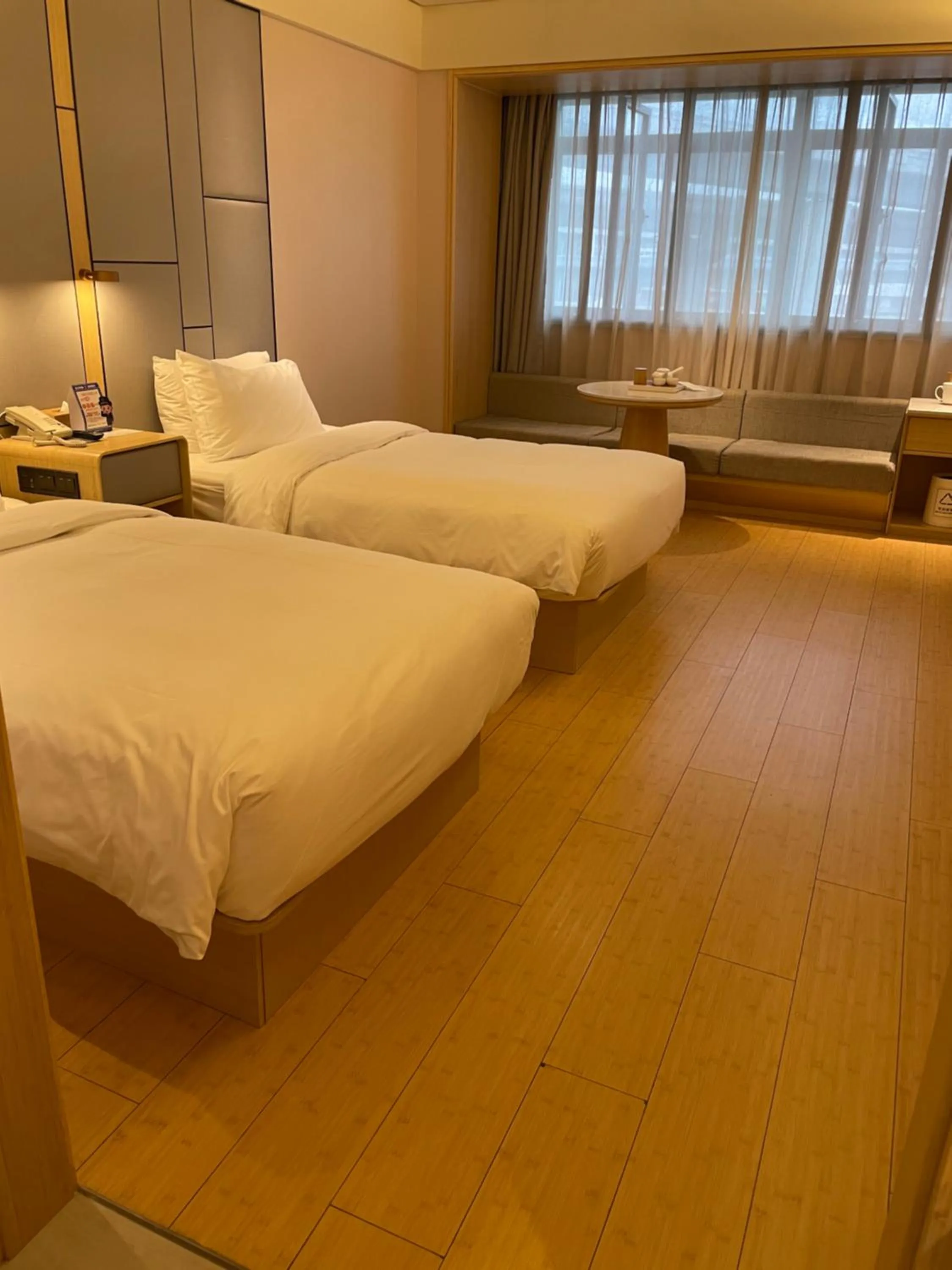Bed in JI Hotel Shanghai Hongqiao National Convention and Exhibition Center Huaxiang Road