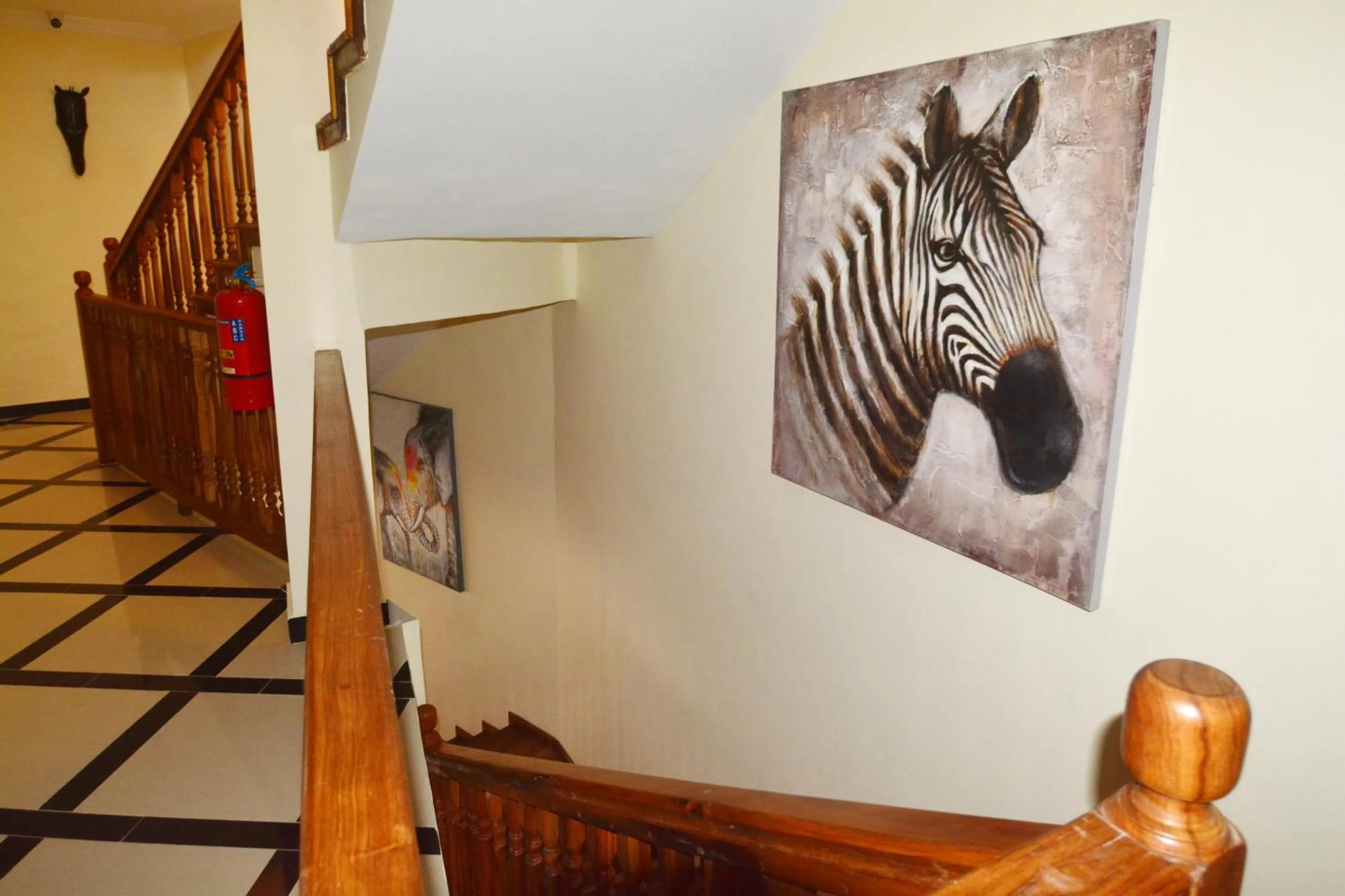 Decorative detail in Spice Palace Hotel