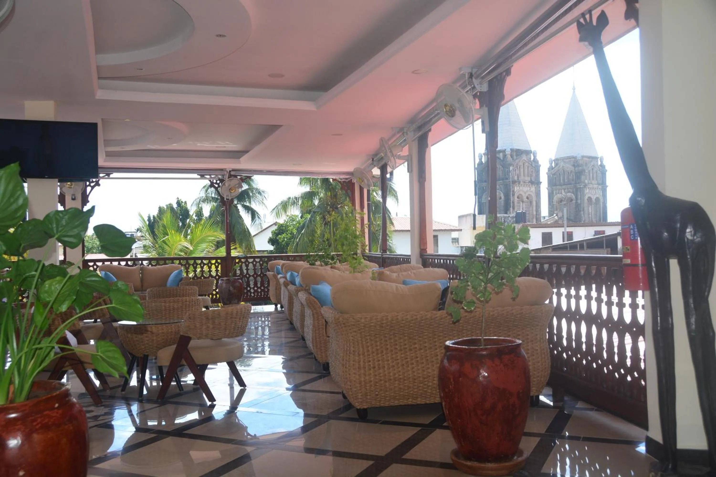Lounge or bar in Spice Palace Hotel