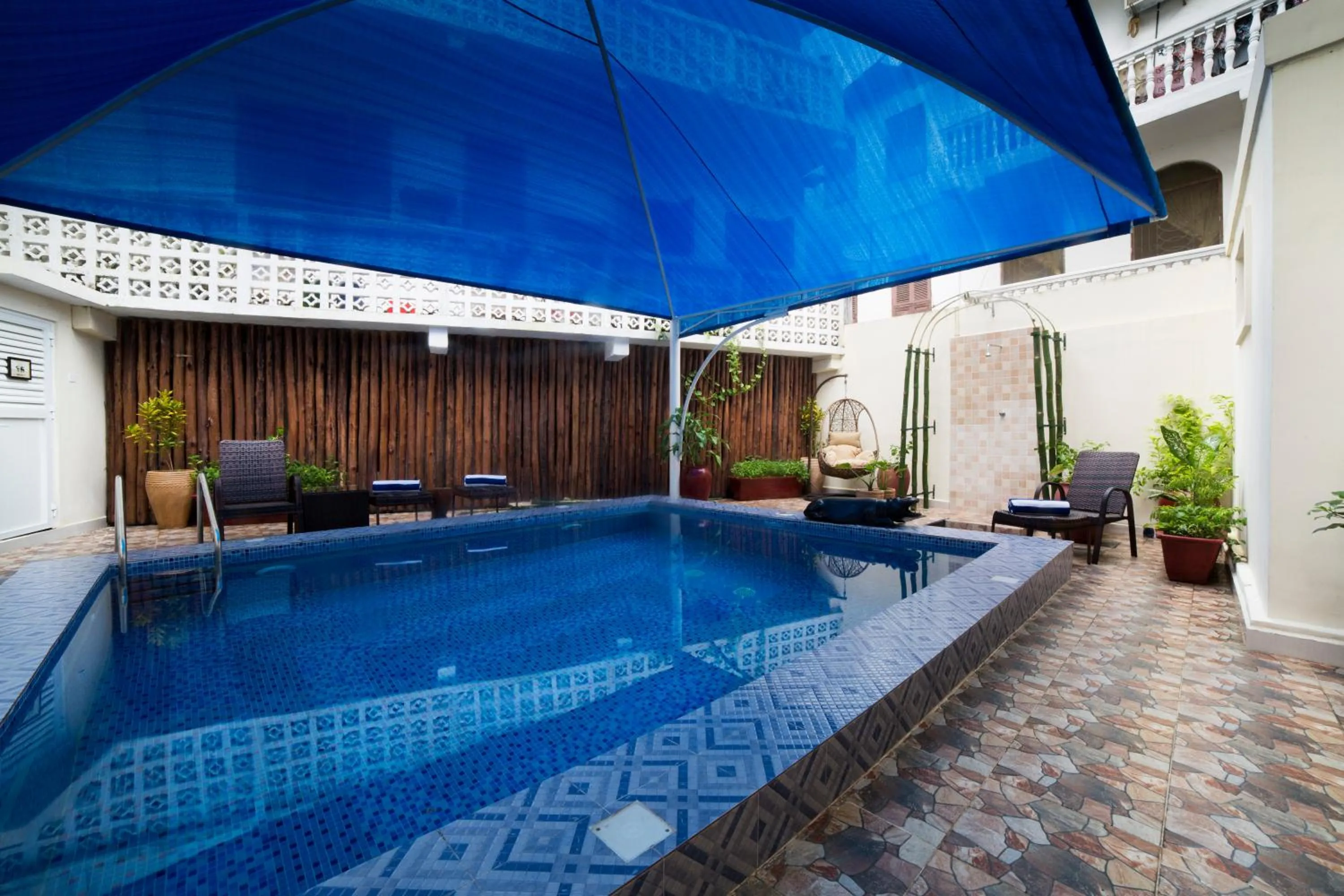 Swimming pool in Spice Palace Hotel