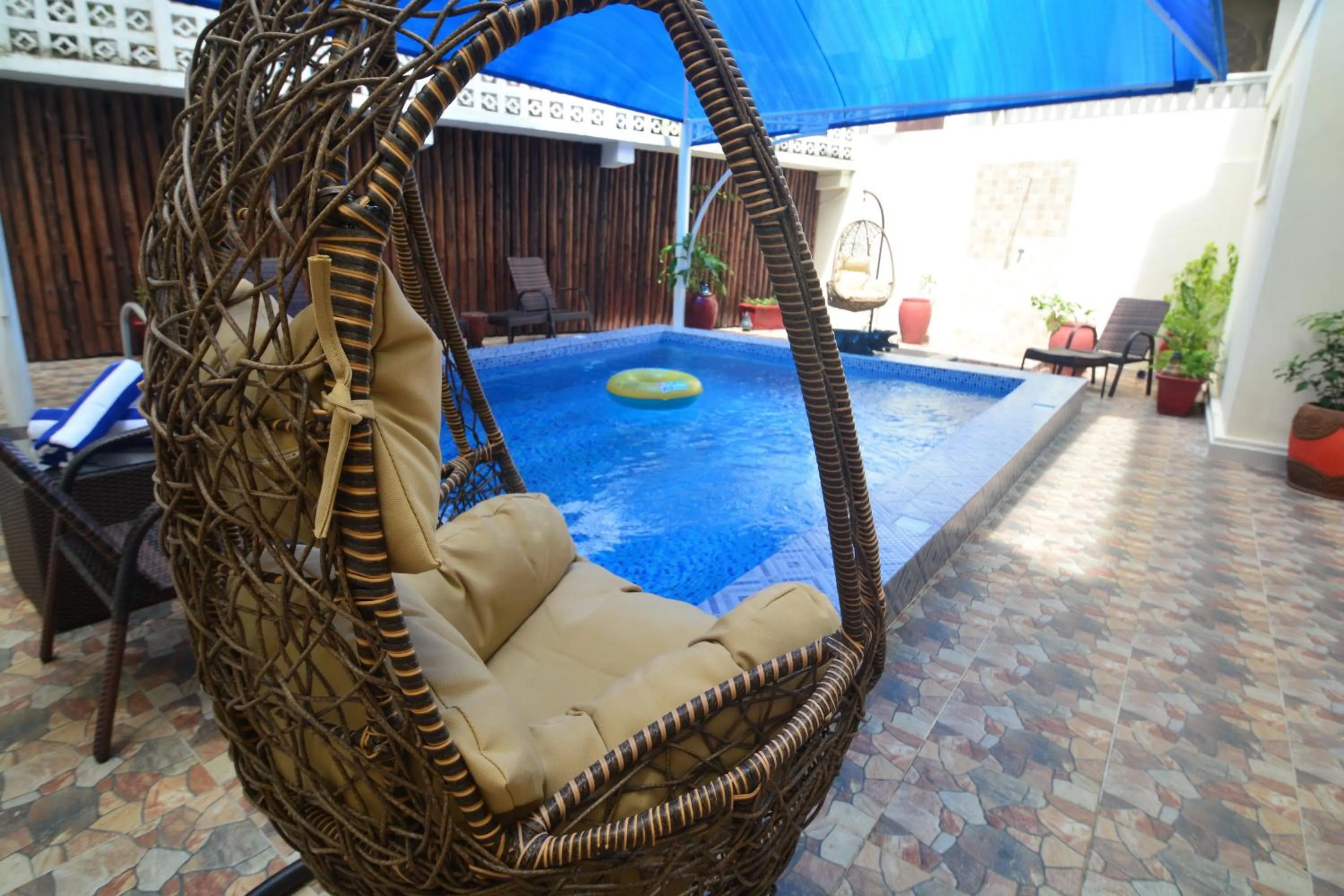 Swimming pool in Spice Palace Hotel