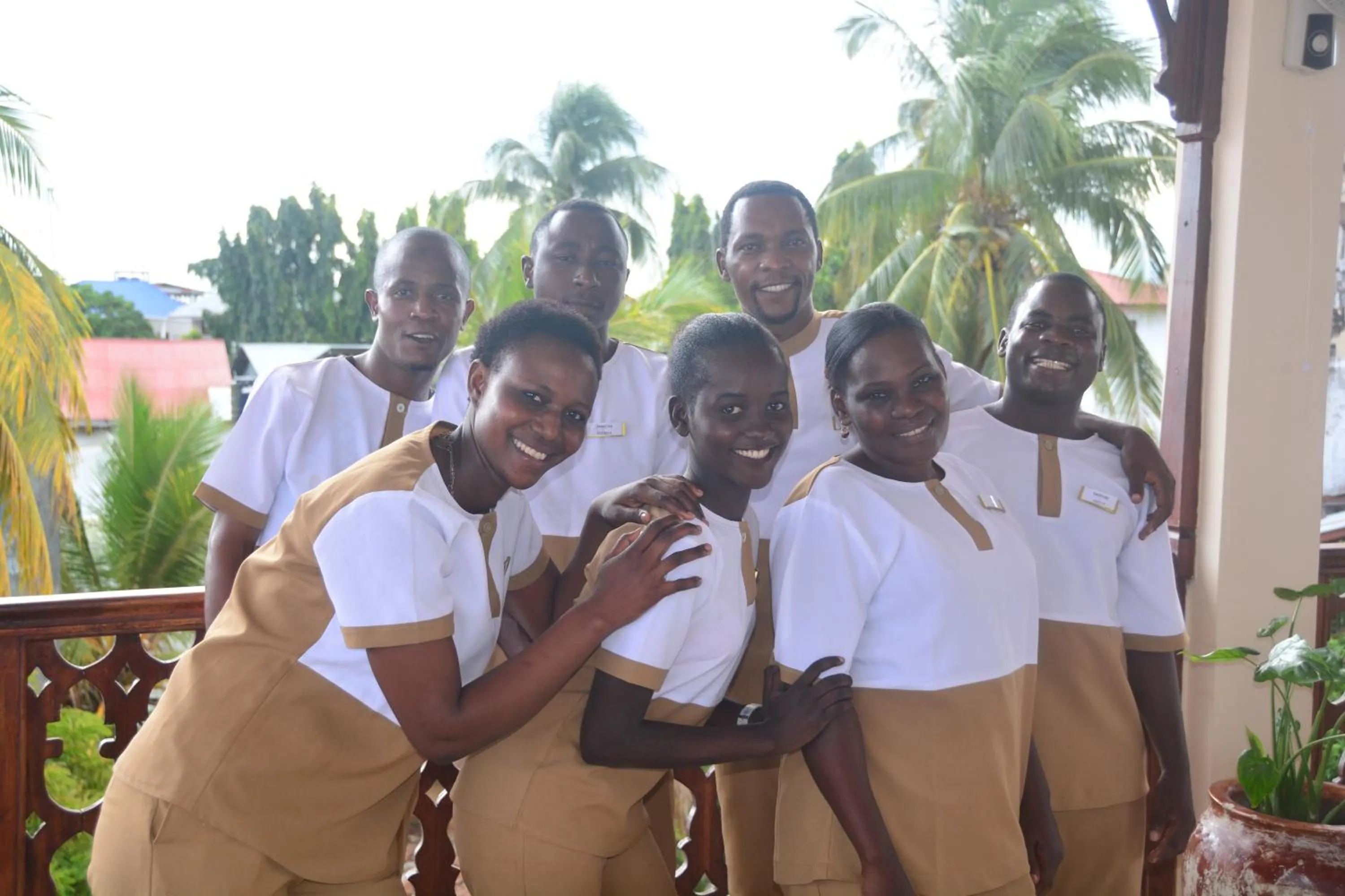 People in Spice Palace Hotel