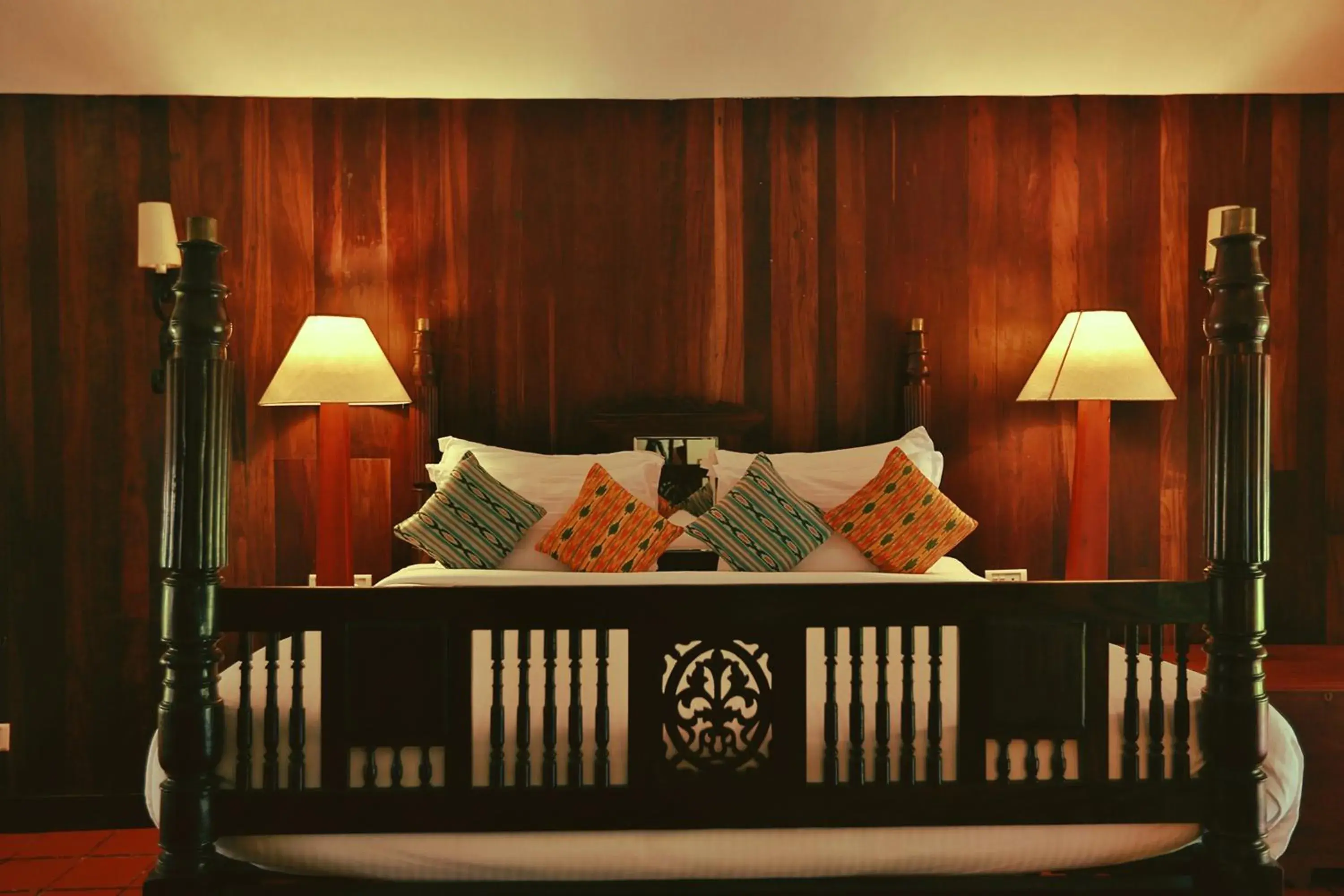 Bed in Spice Village Thekkady - A CGH Earth Experience Bed in Spice Village Thekkady - A CGH Earth Experience